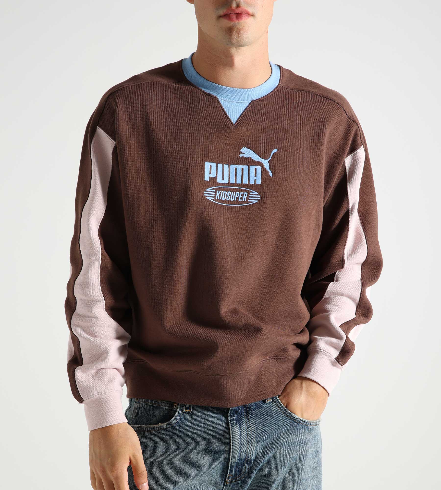 Puma Puma x Kidsuper Crewneck Espresso Brown