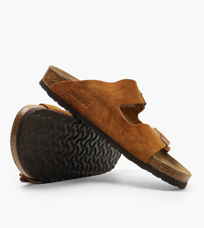 Birkenstock Arizona Suede Leather Mink | Baskèts