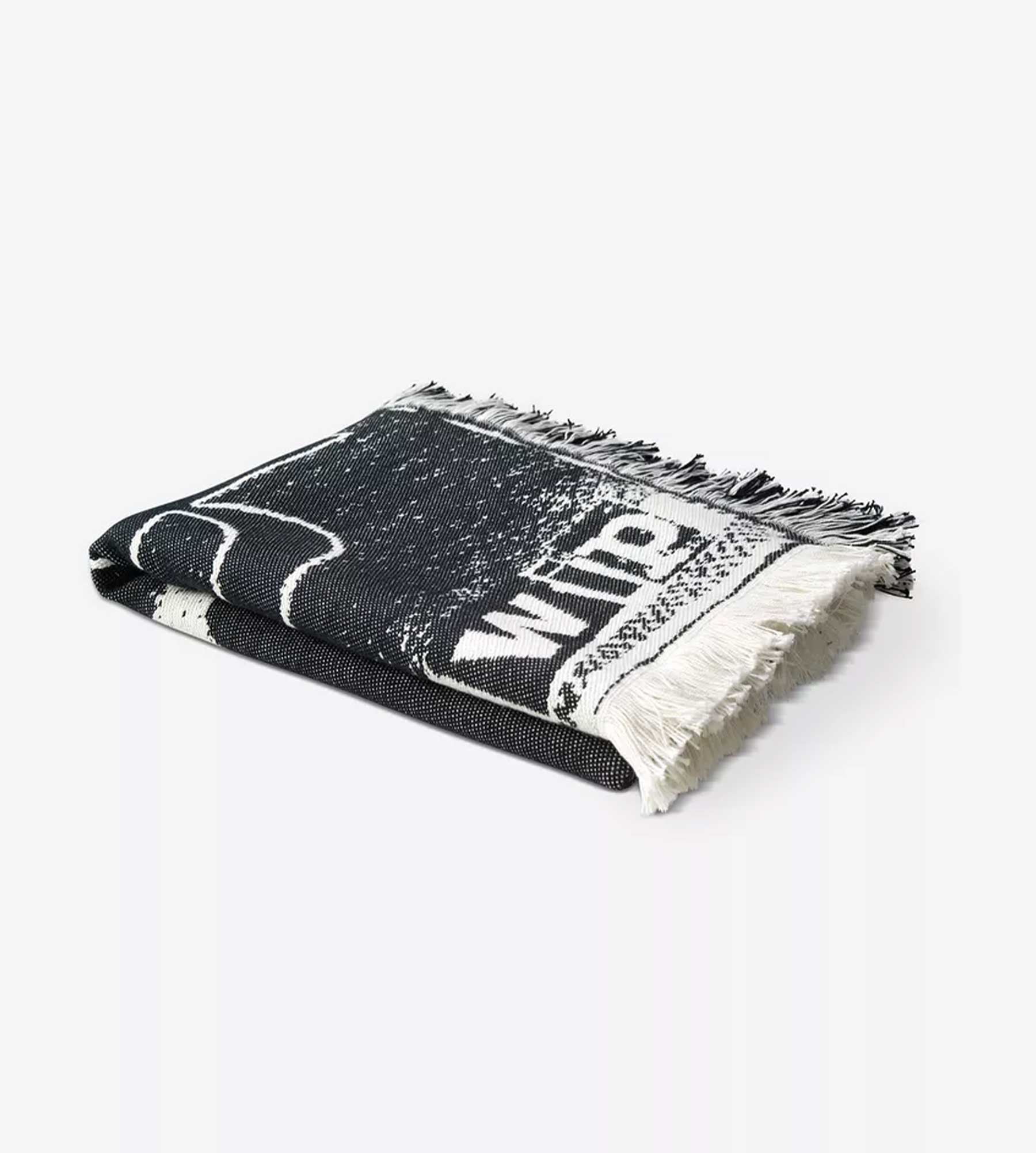 Carhartt WIP Letterpress Blanket Black Wax