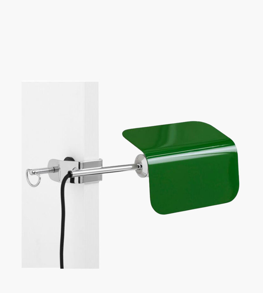 Hay Apex Clip Lamp Emerald Green