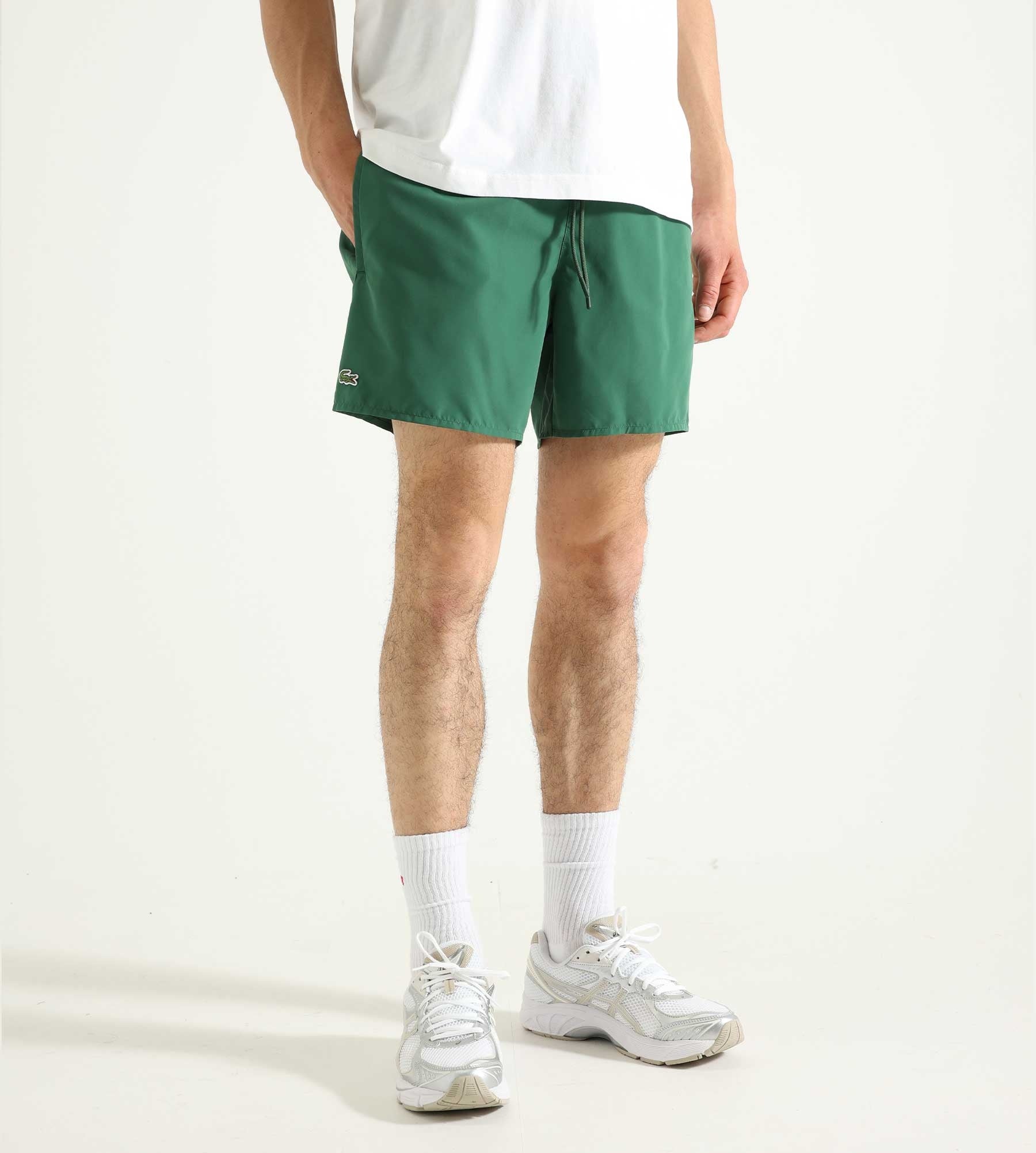 Lacoste 1HM1 Men's Swimming Trunks 01 Green Green