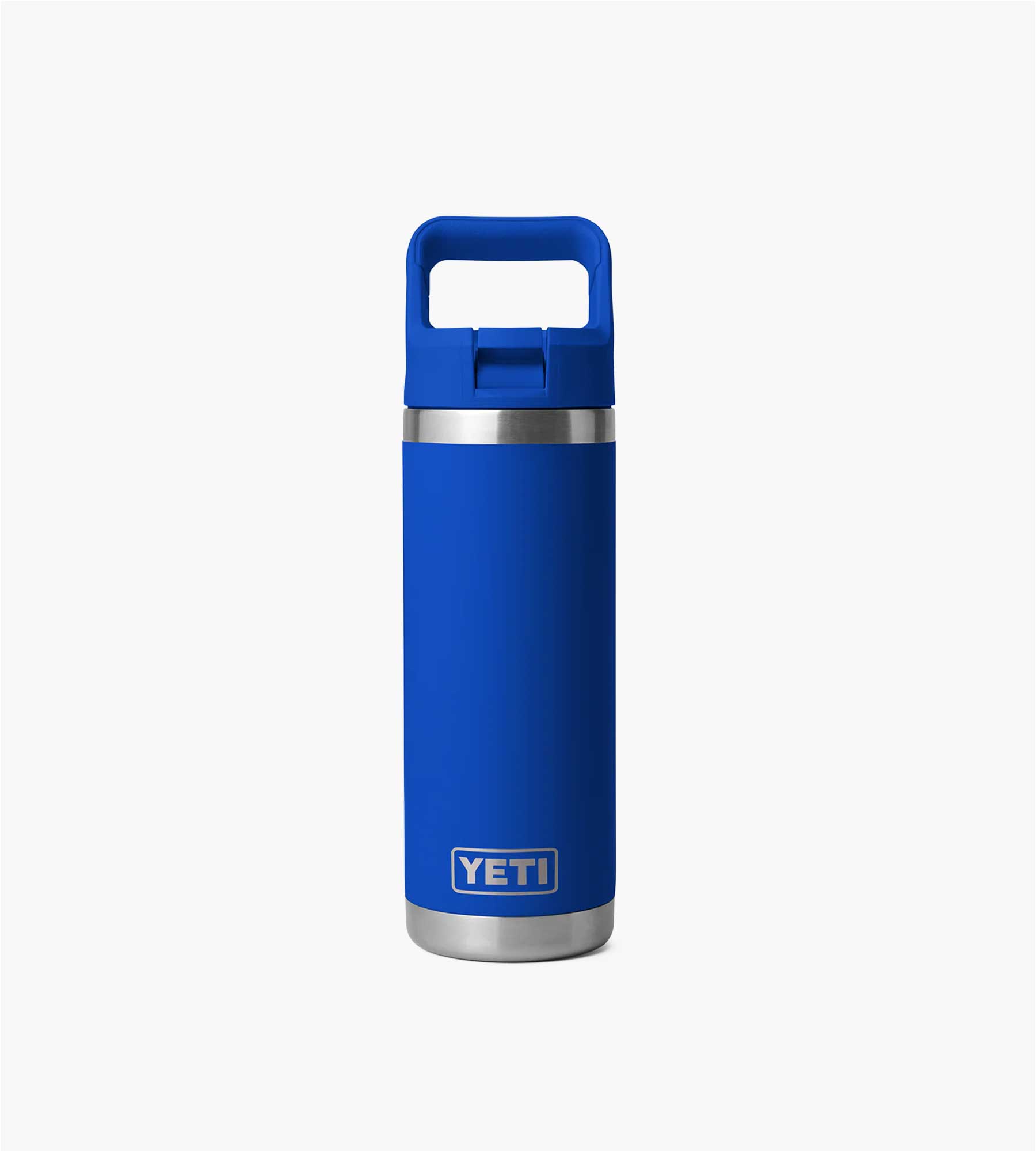 YETI Rambler 18 oz Colour Straw Bottle Royal Blue