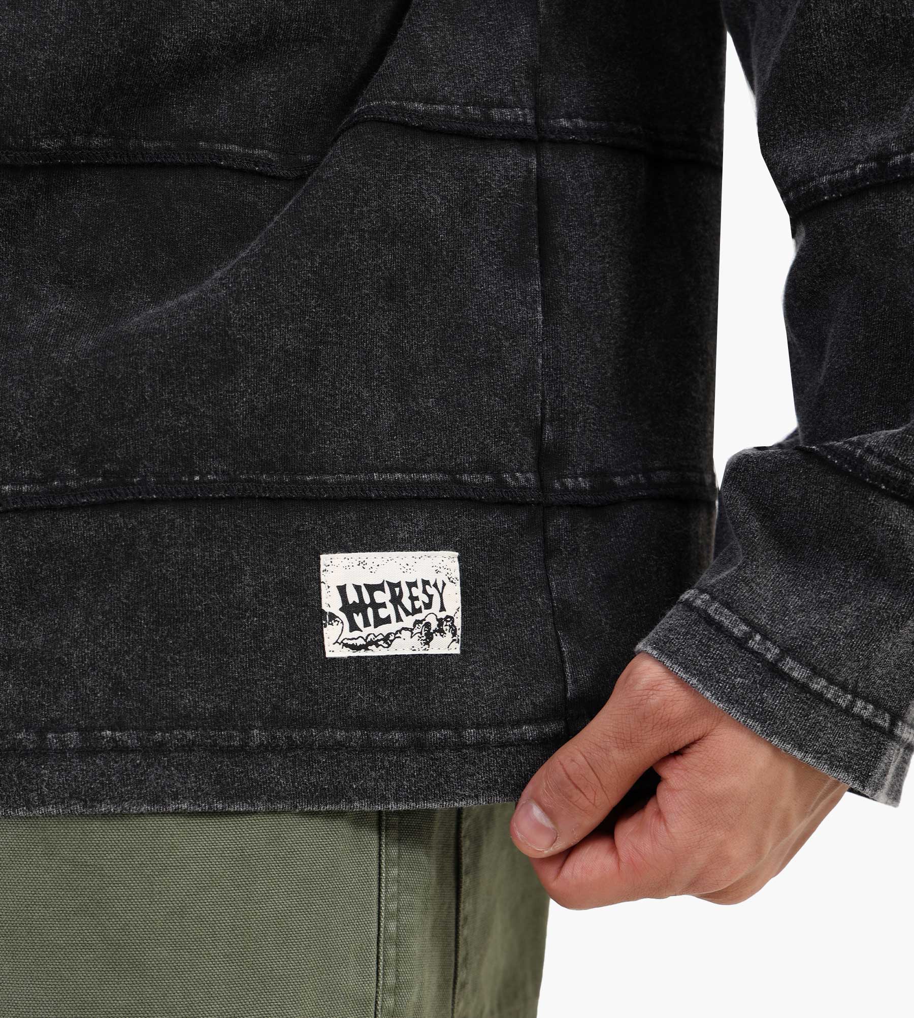 Heresy Sediment Longsleeve Ash