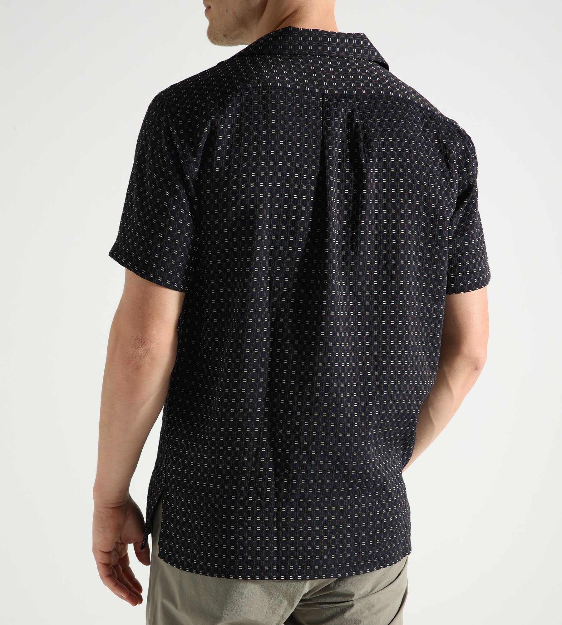 Libertine-Libertine Cave Shirt Brown Geo