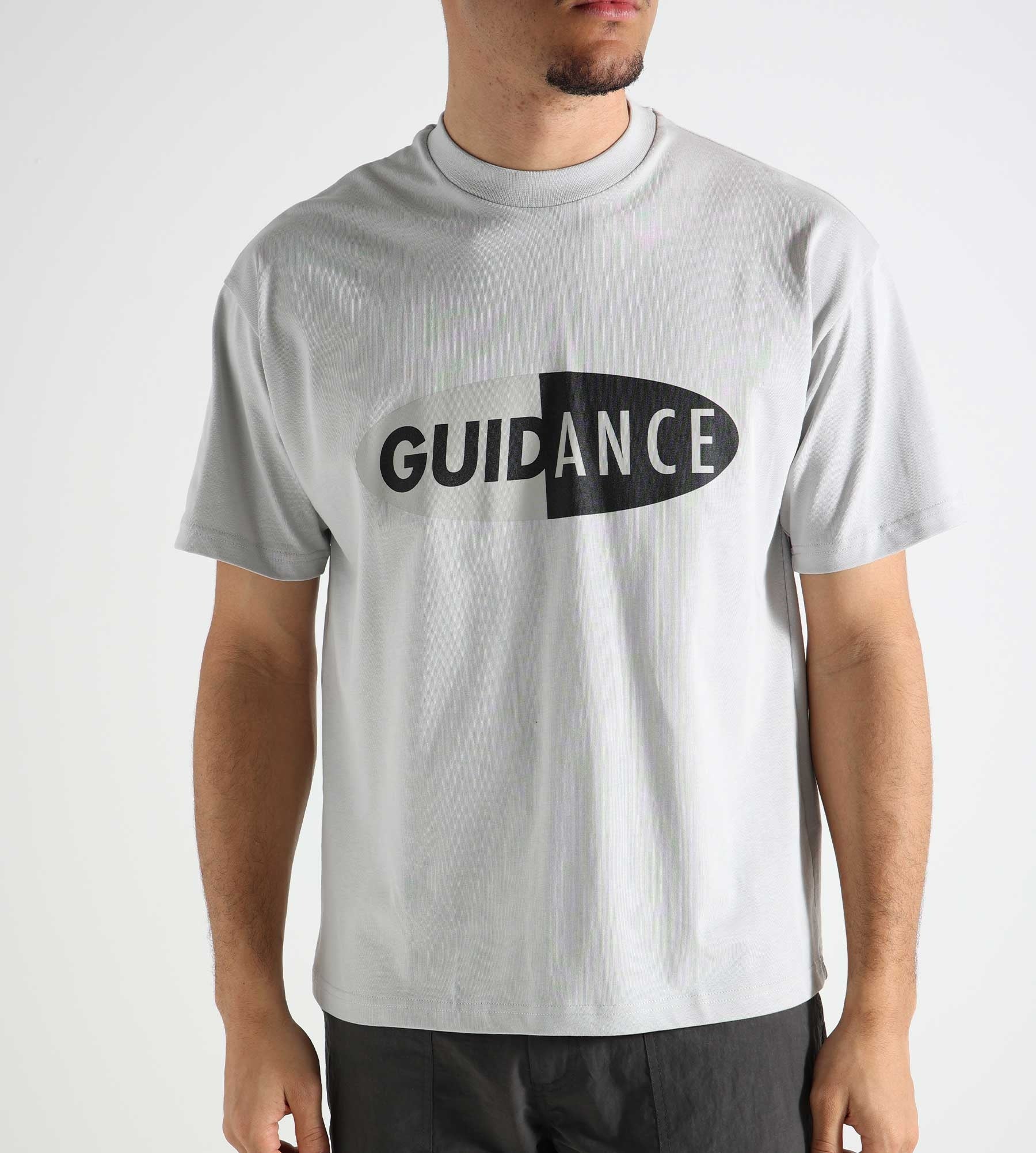 Lack of Guidance David T-Shirt Light Grey