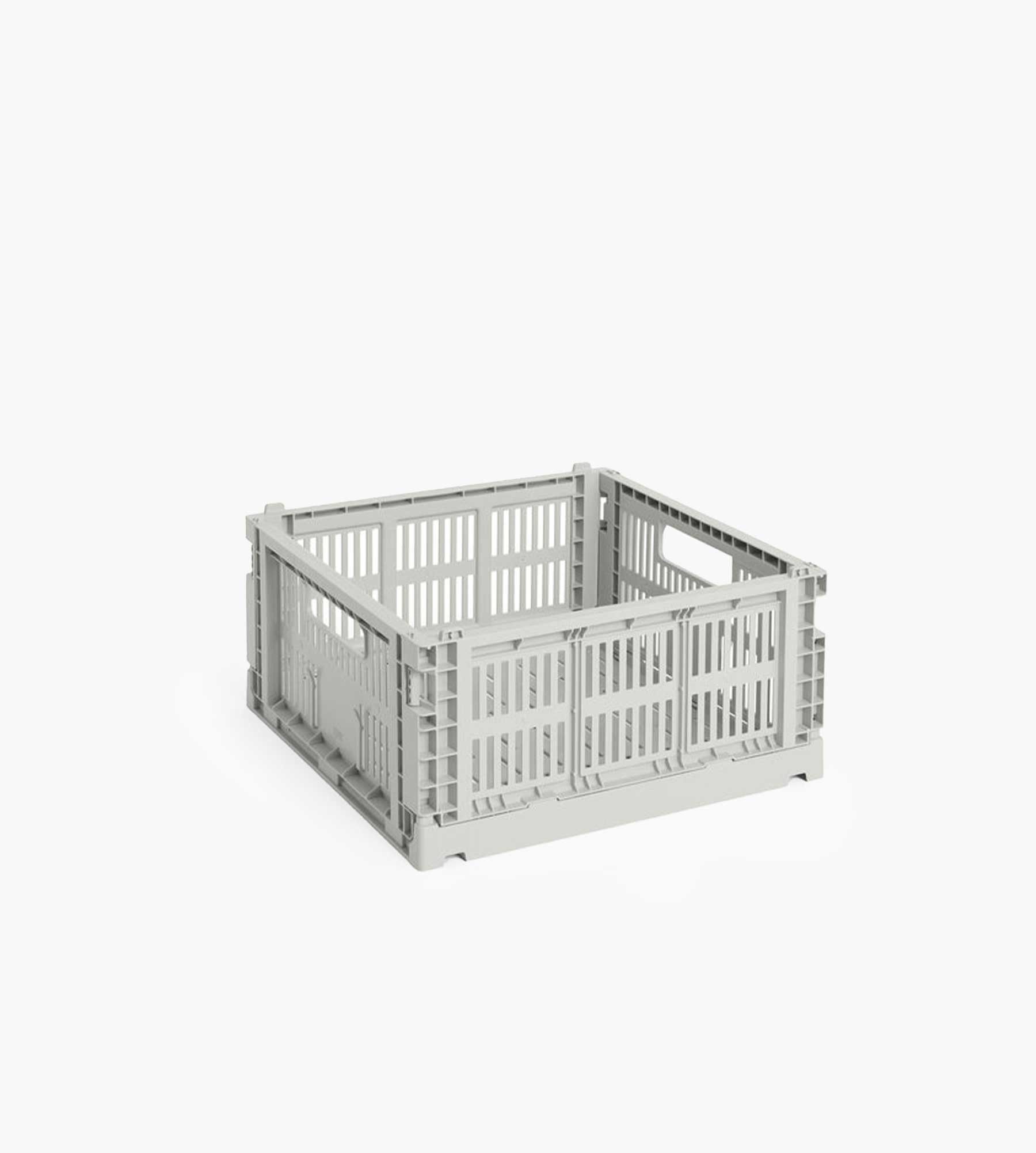 HAY Colour Crate Medium Square Grey
