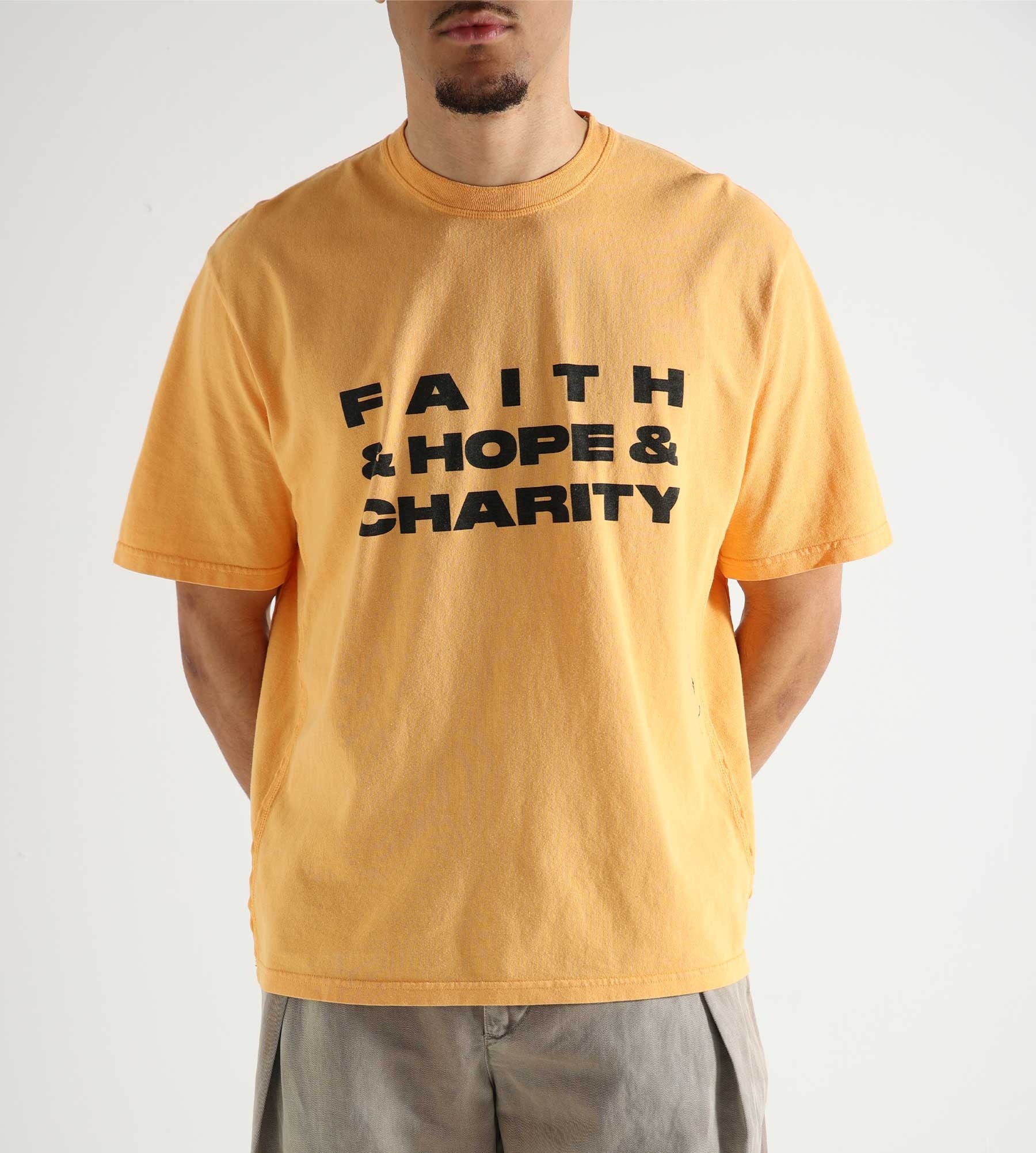 Magic Castles Faith Hope Charity Tee Sunkist