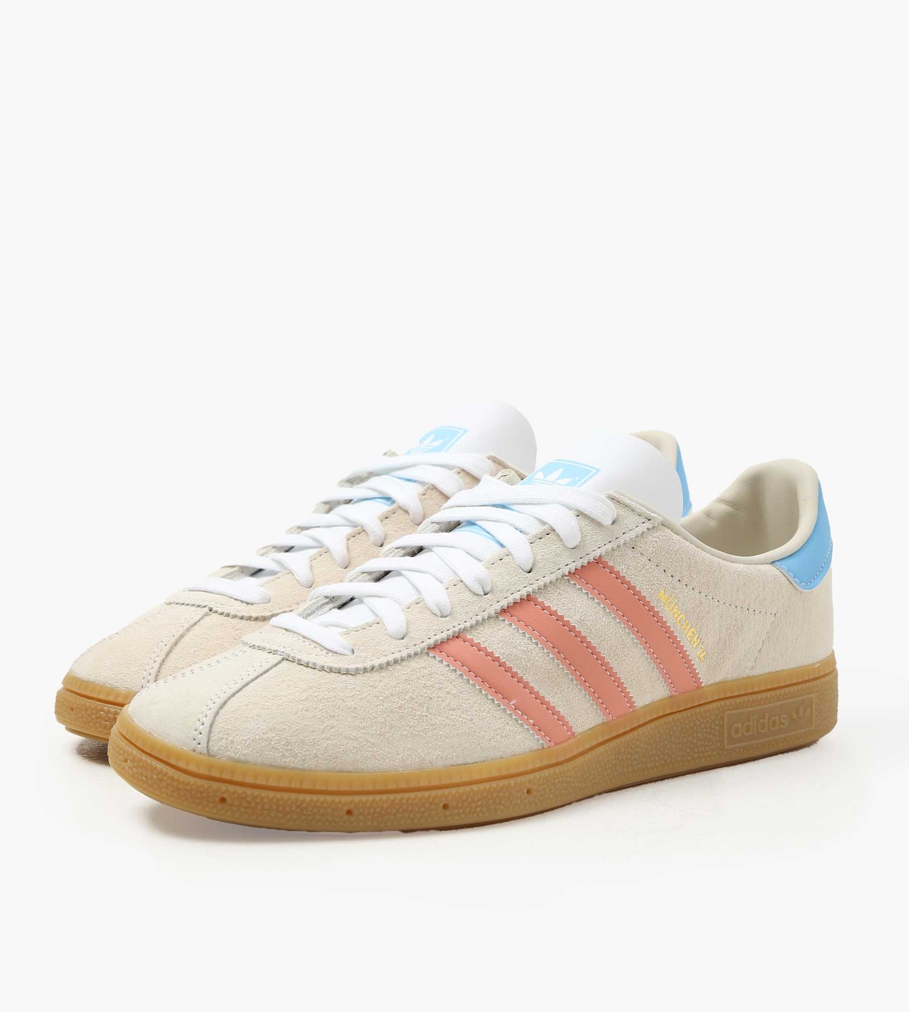 Adidas Munchen 24 Wonder White Wonder Clay Semi Blue Burst