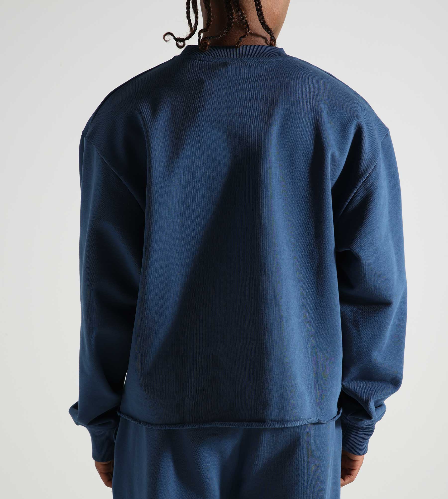 Sabbatical Navy Crewneck Night Blue