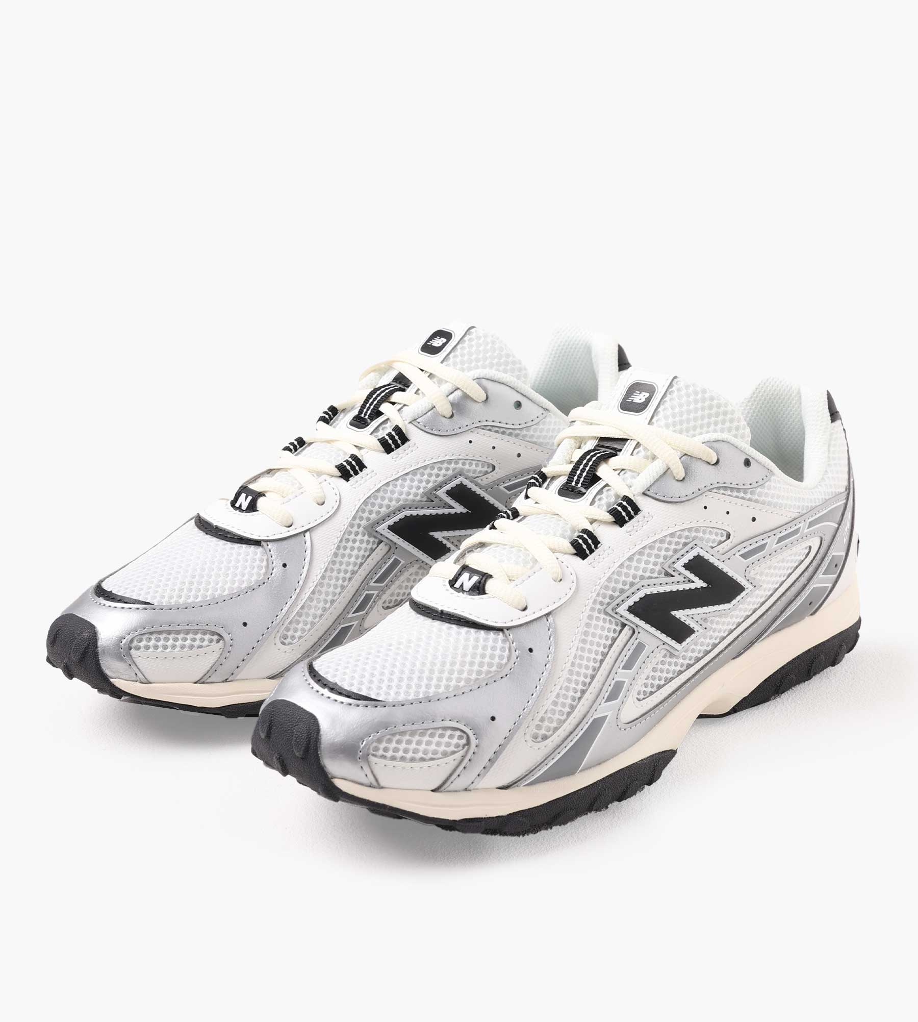 New Balance U204LSWD Black Silver Metallic