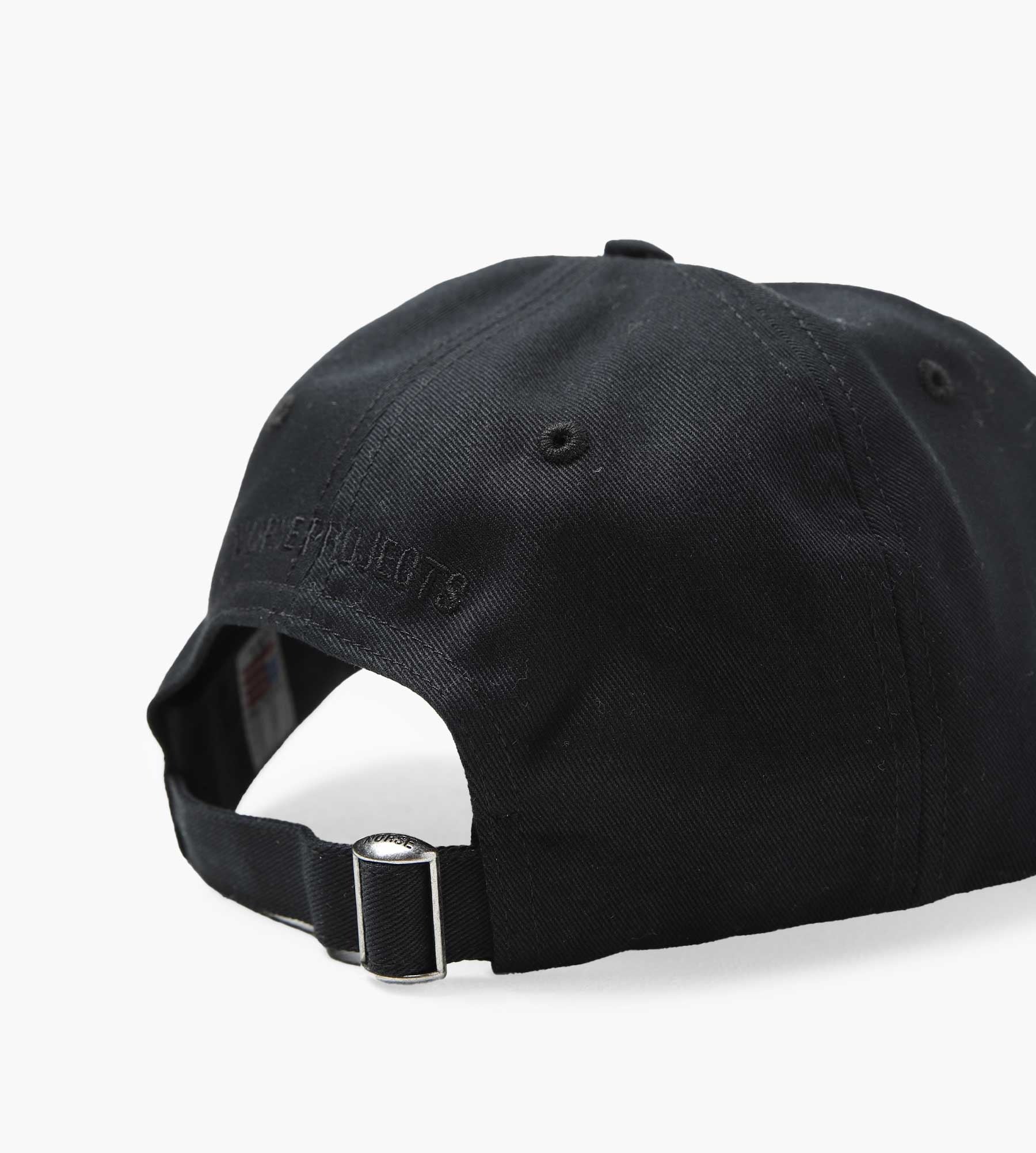 Norse Projects Twill Sports Cap Black