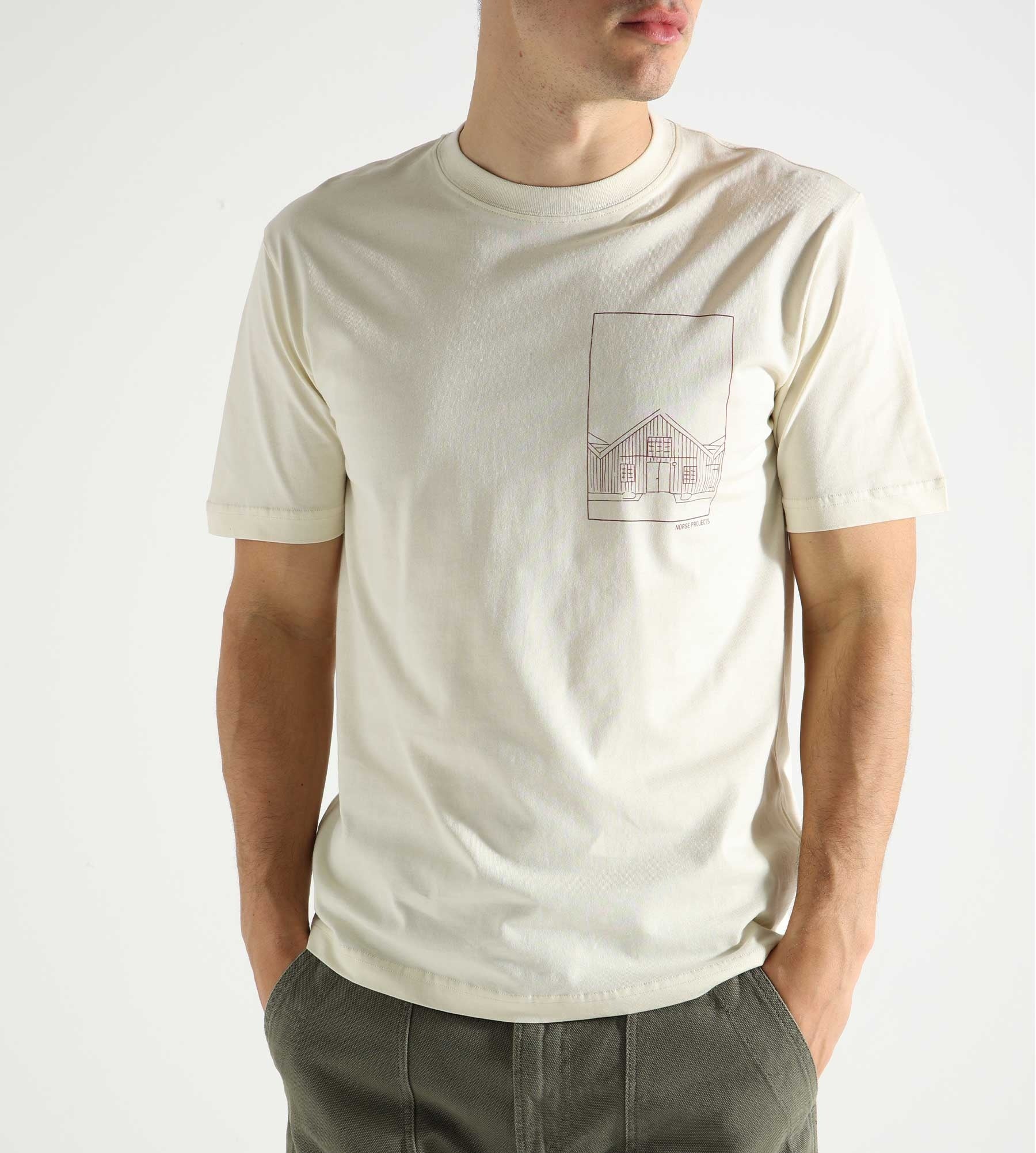 Norse Projects Johannes Organic Kanonbadsvej Print T-shirt