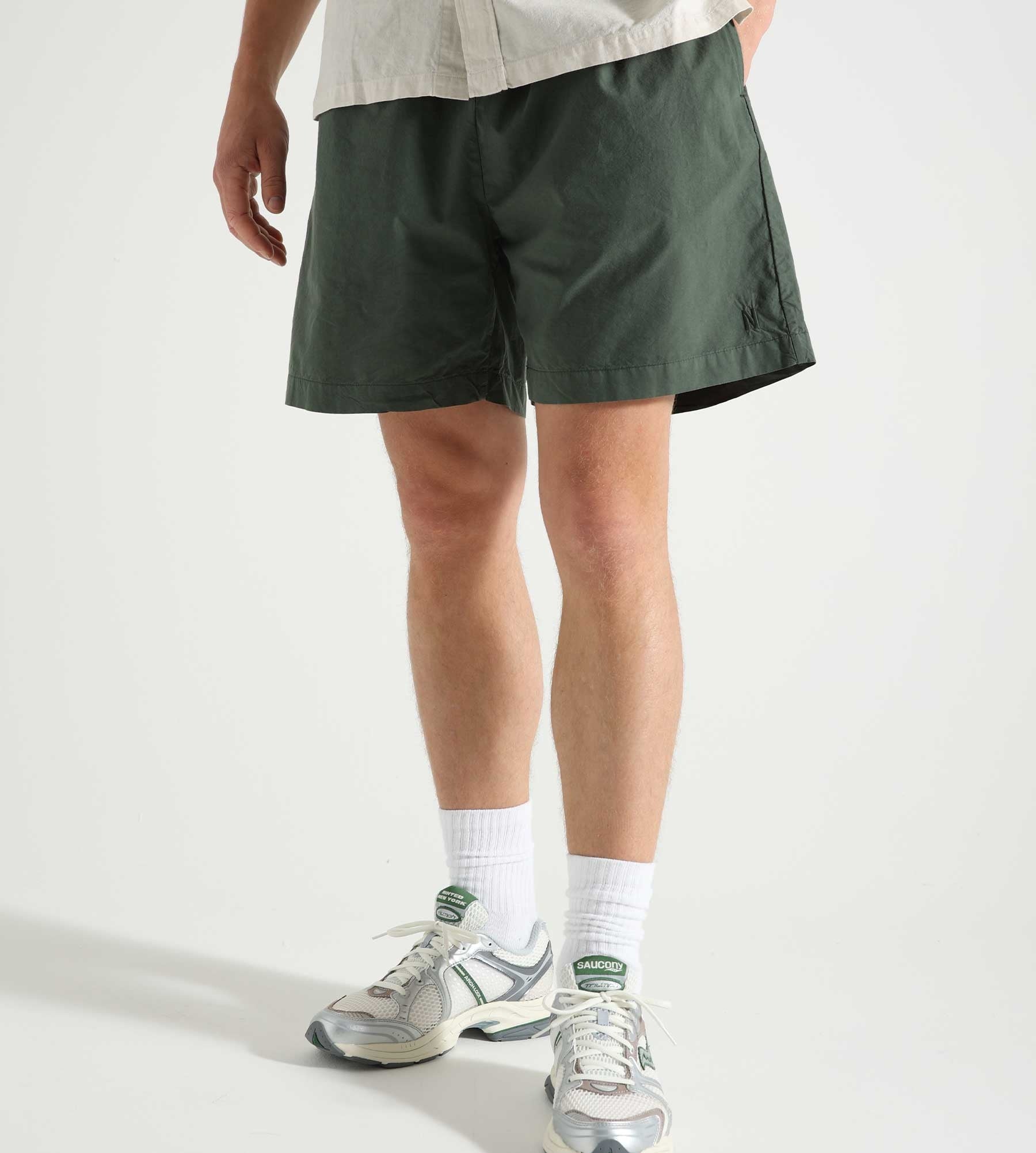 Norse Projects Per Cotton Tencel Shorts Spruce Green