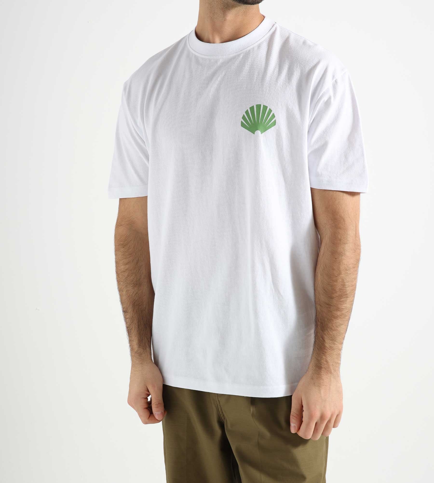 New Amsterdam Surf Association Logo T-Shirt White Green