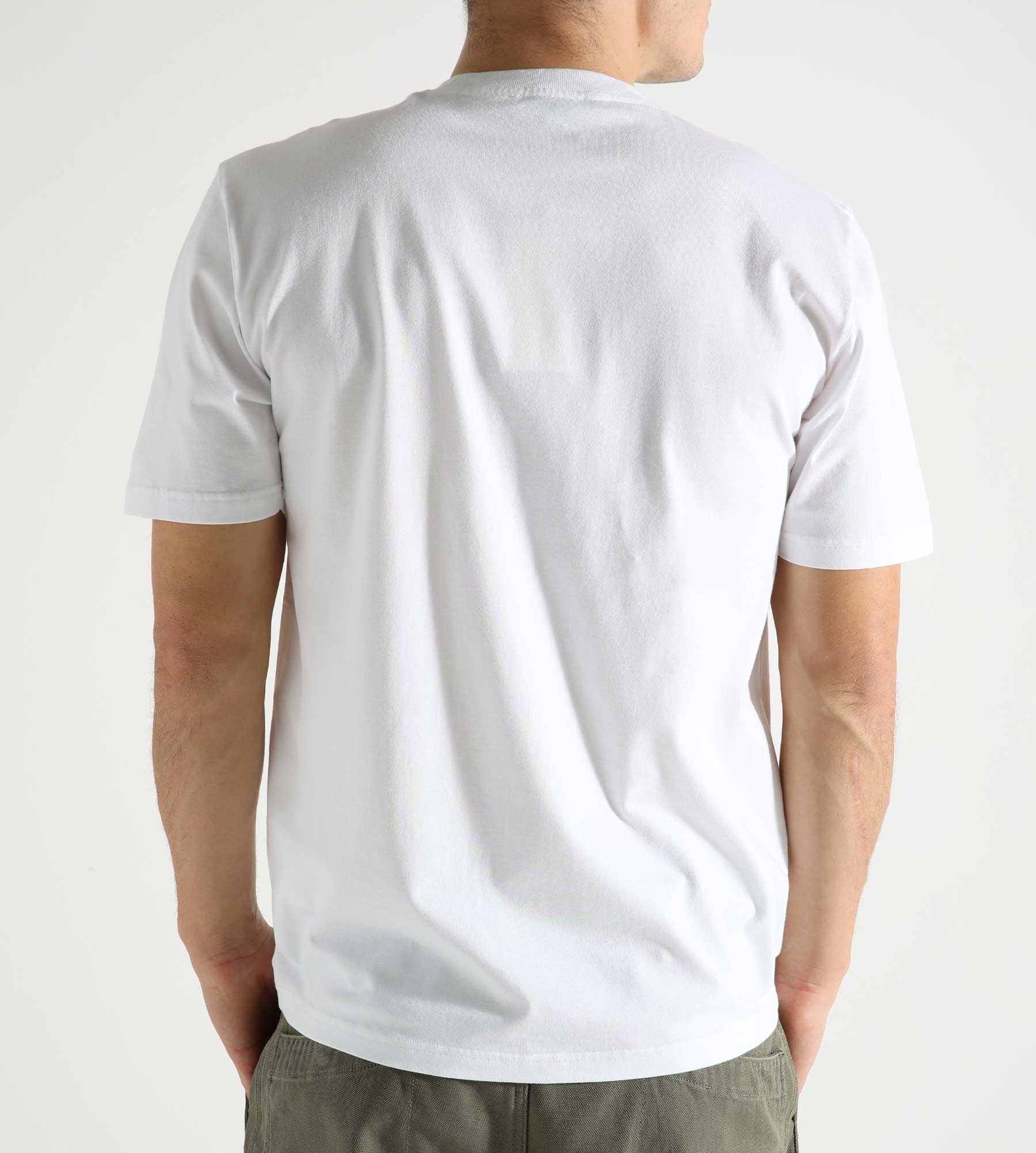 Norse Projects Johannes Organic Totem Logo T-shirt White