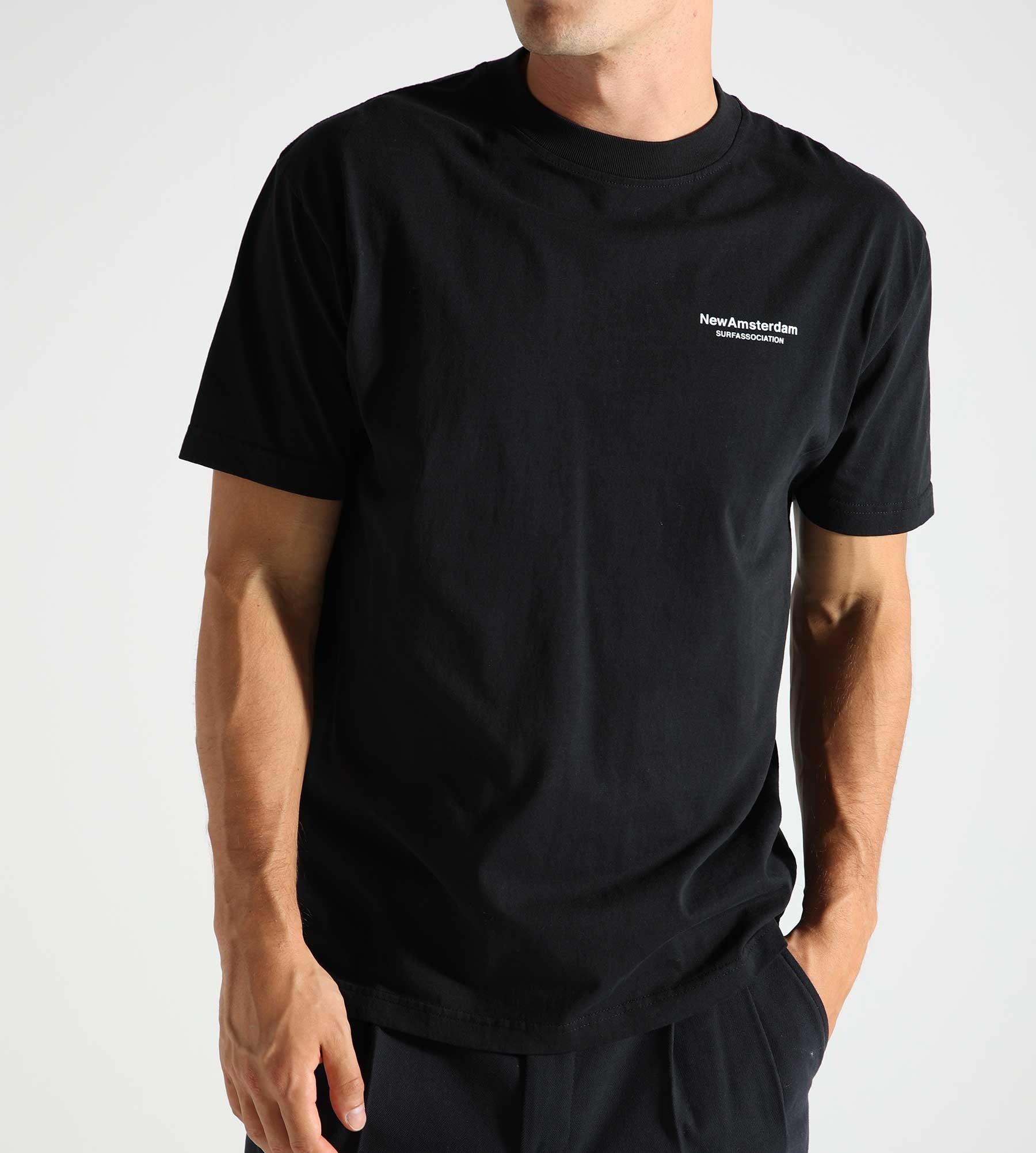 New Amsterdam Surf Association Oyster Tee Black