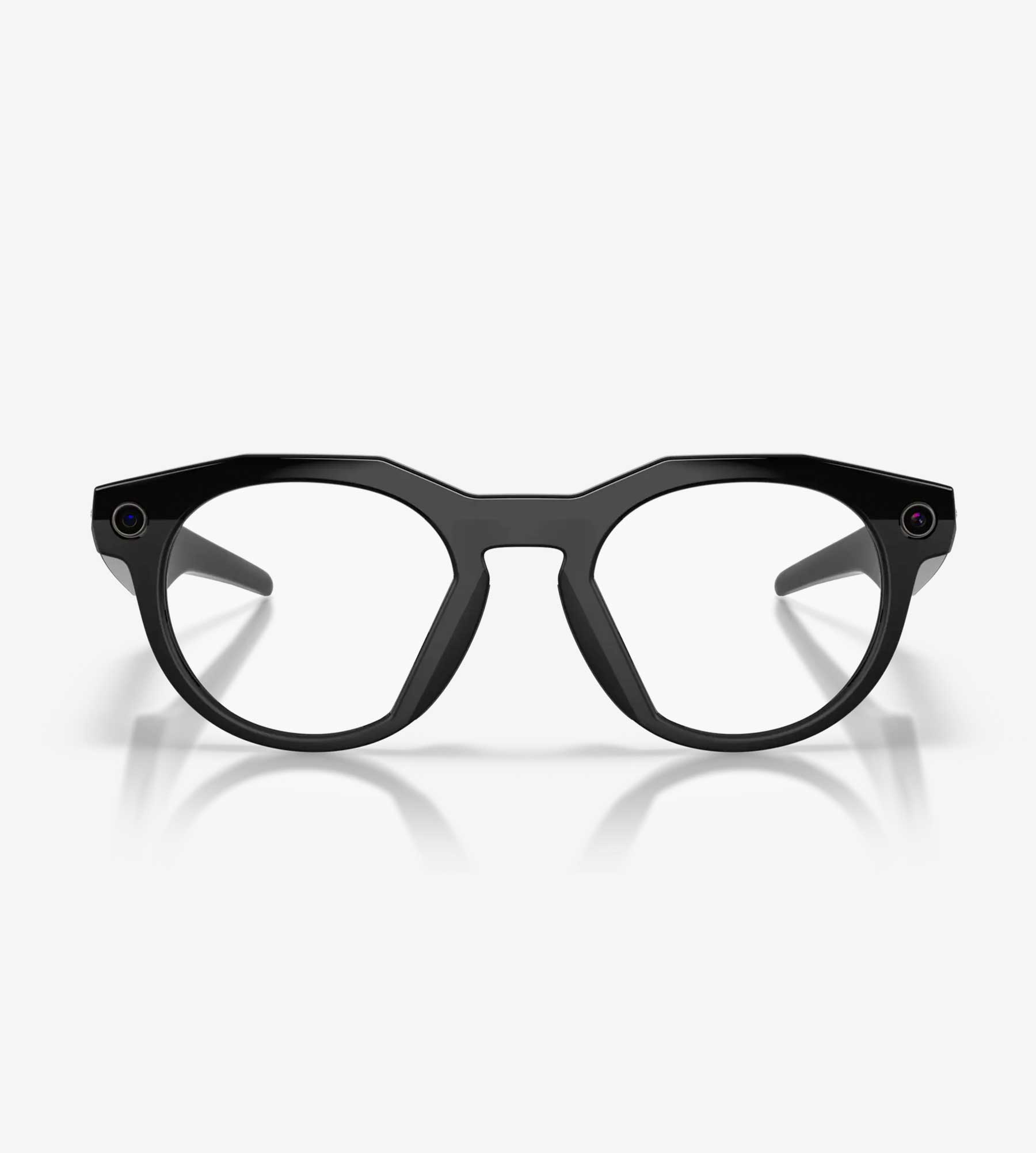 Oakley x Meta HTSN 0OW8002-800207 Clear Lenses Black Frame