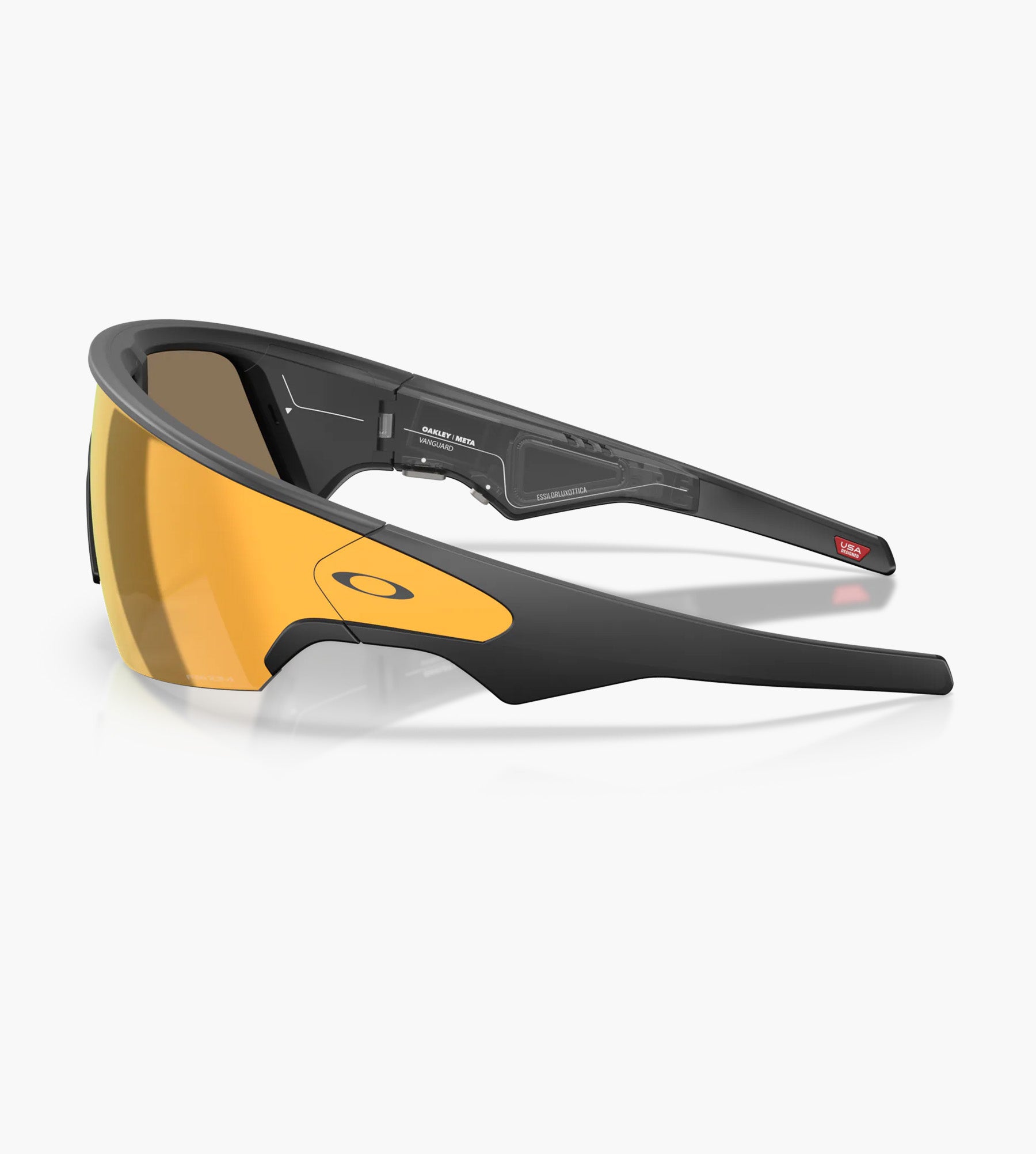 Oakley x Meta Vanguard 0OW8001-800104 Prizm 24K Lenses Black Frame