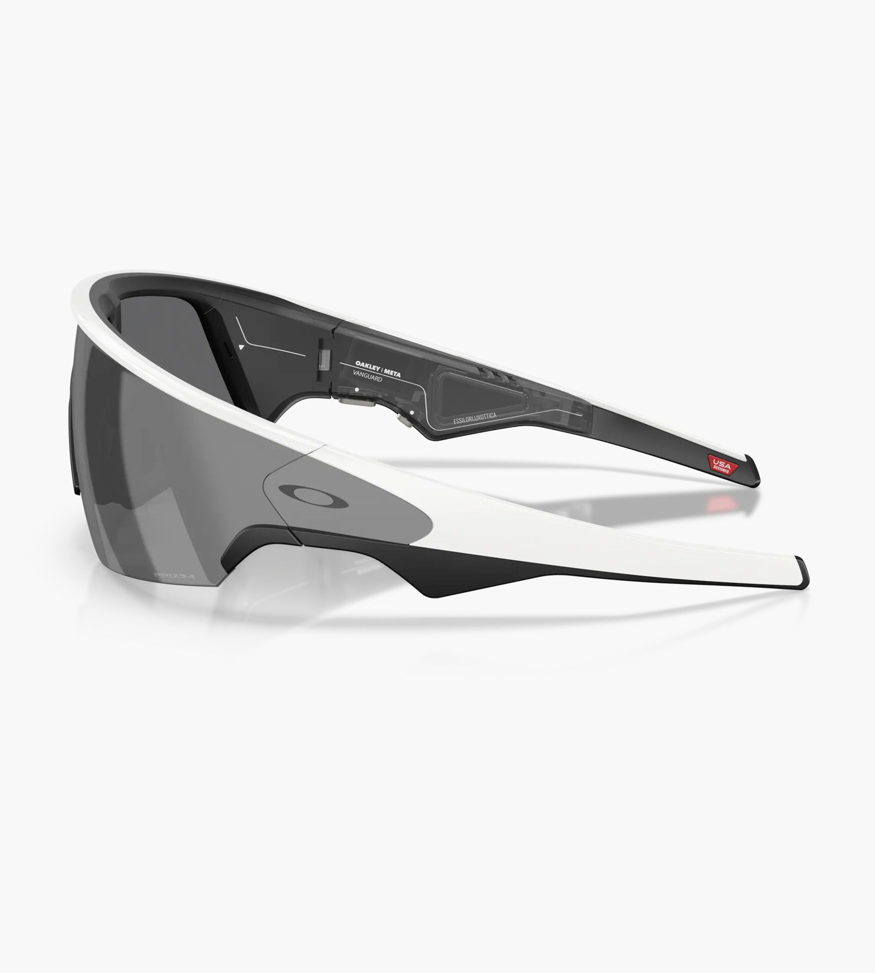 Oakley x Meta Vanguard 0OW8001-800105 Prizm Black Lenses White Frame