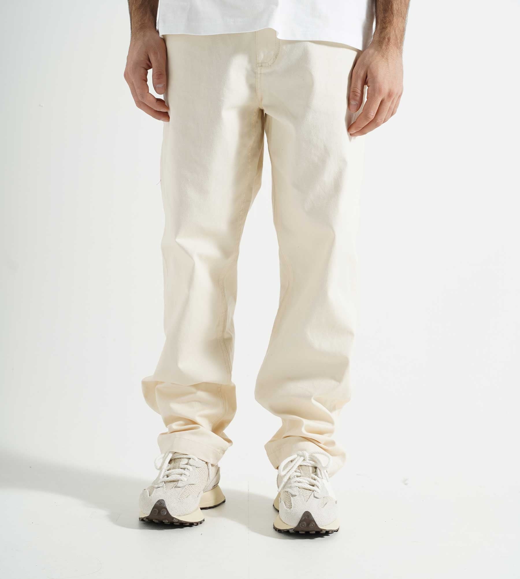 OLAF Canvas Pants Off White