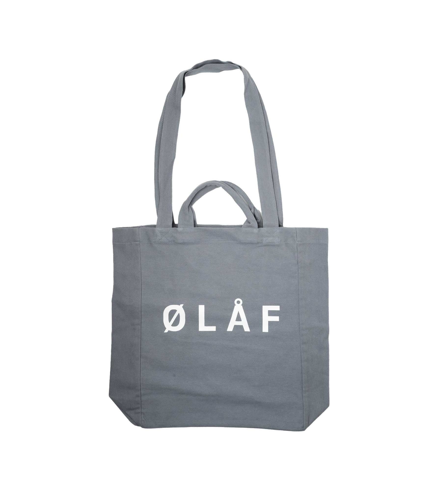 OLAF Tote Bag Washed Blue