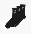 On Logo Sock High 3P U Black