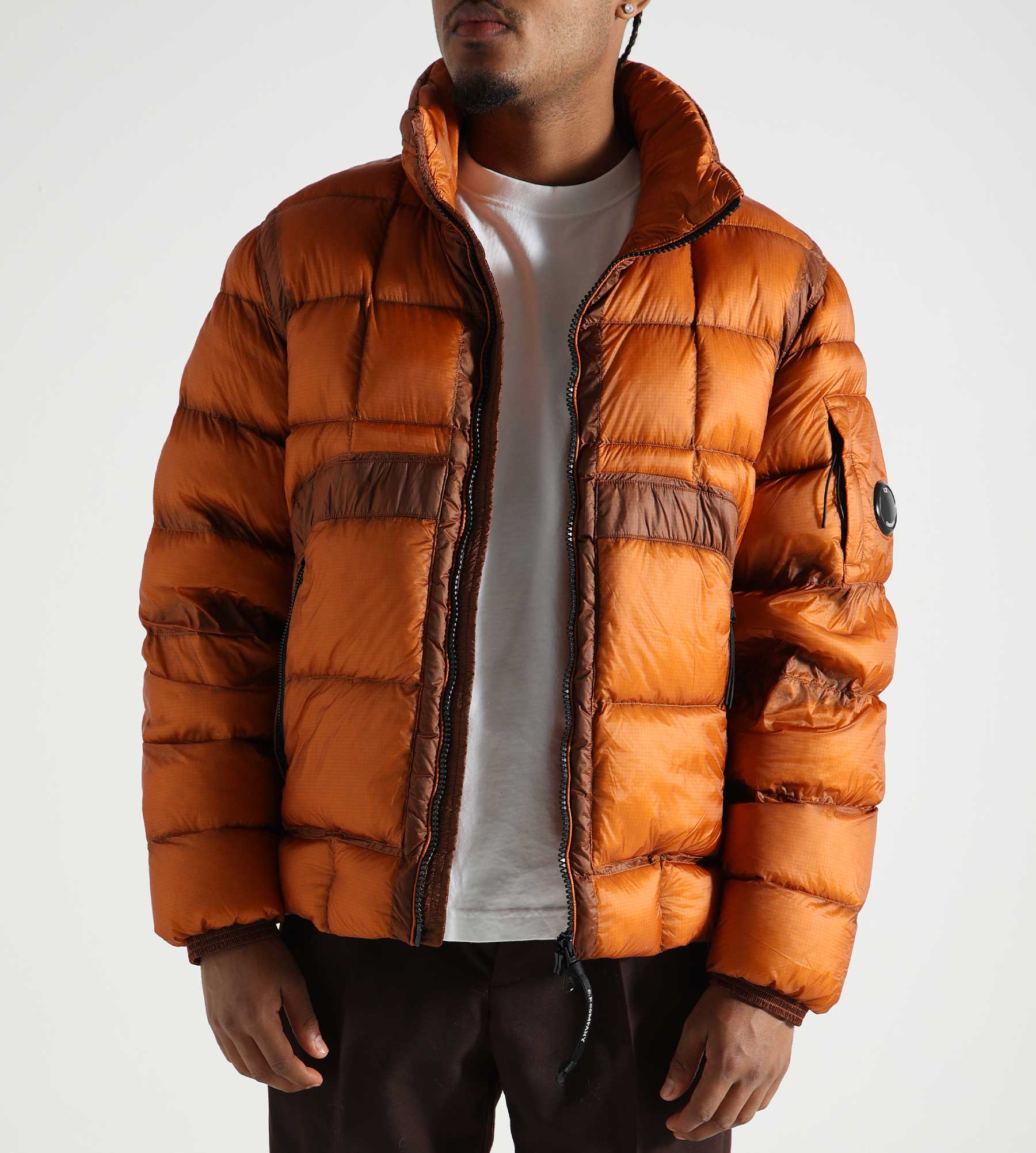 C.P. Company Outerwear Medium Jacket In Dd Shell Bombay Brown