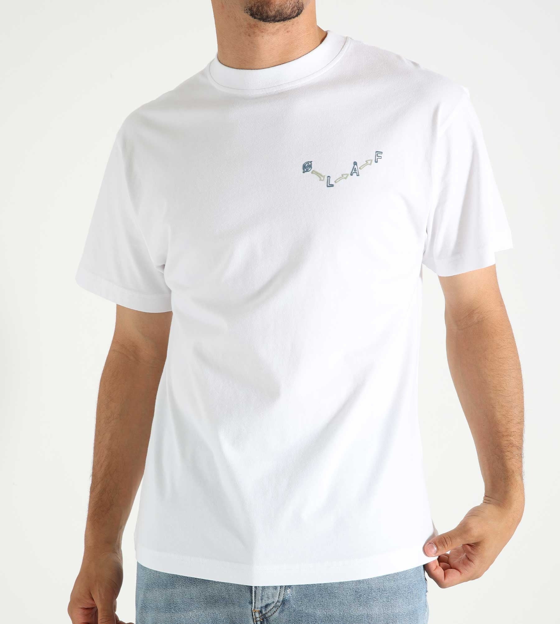 OLAF Arrows Tee Optical White