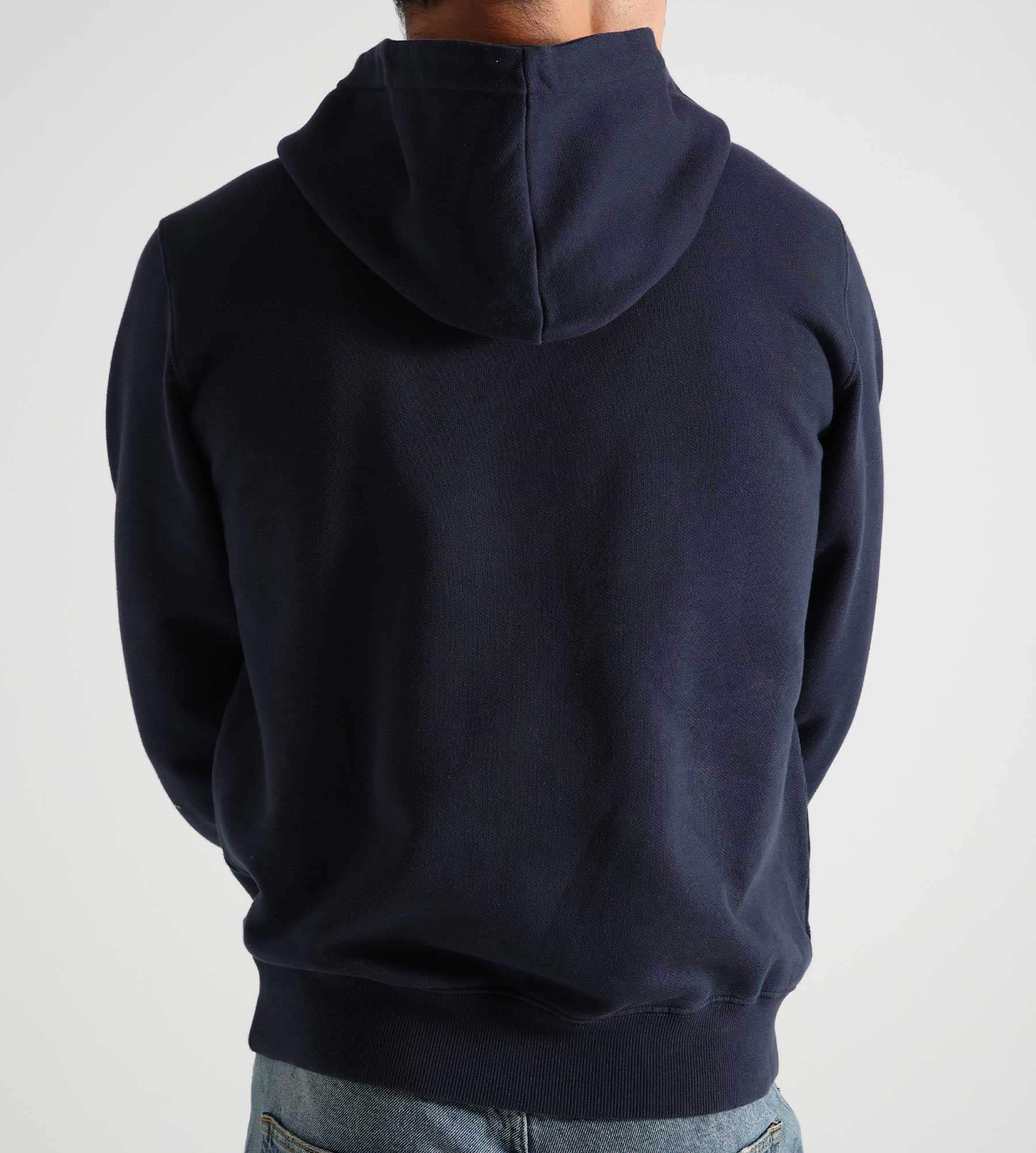 OLAF Wavy Drift Hoodie Navy