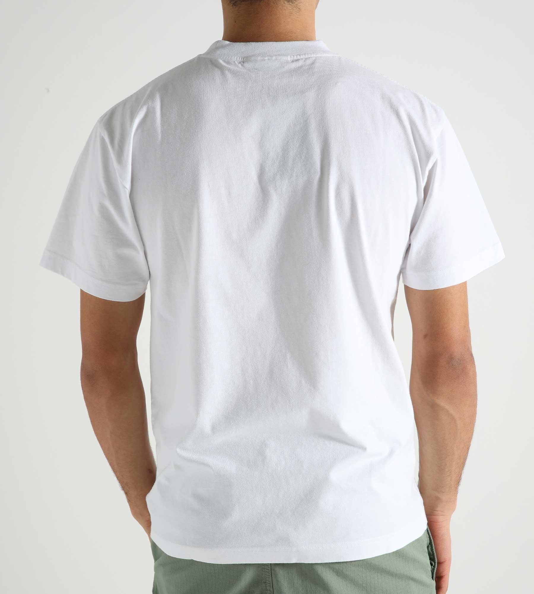 Olaf Block Tee Optical White