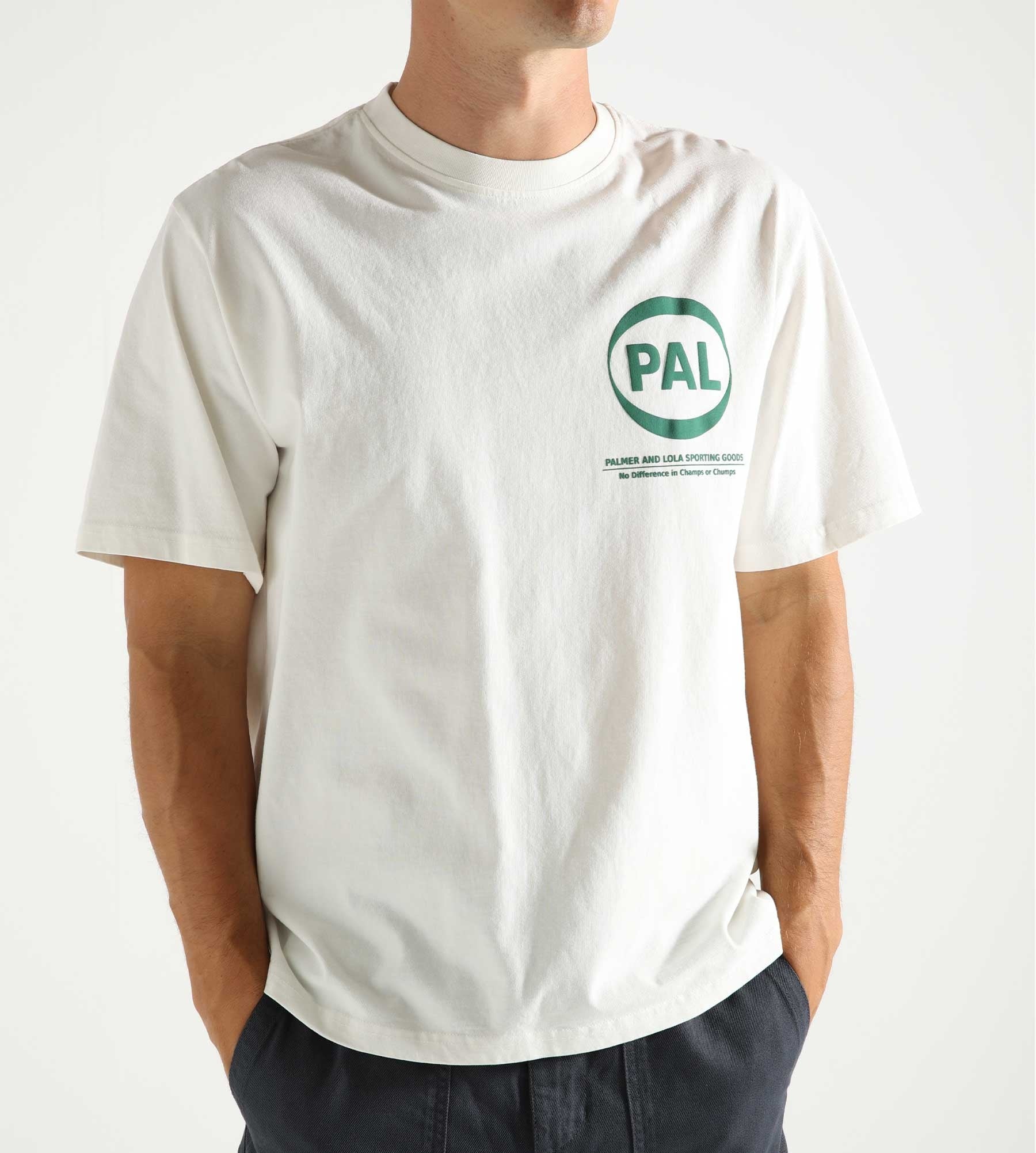 PAL Sporting Goods International Pre Game T-Shirt Off White Green