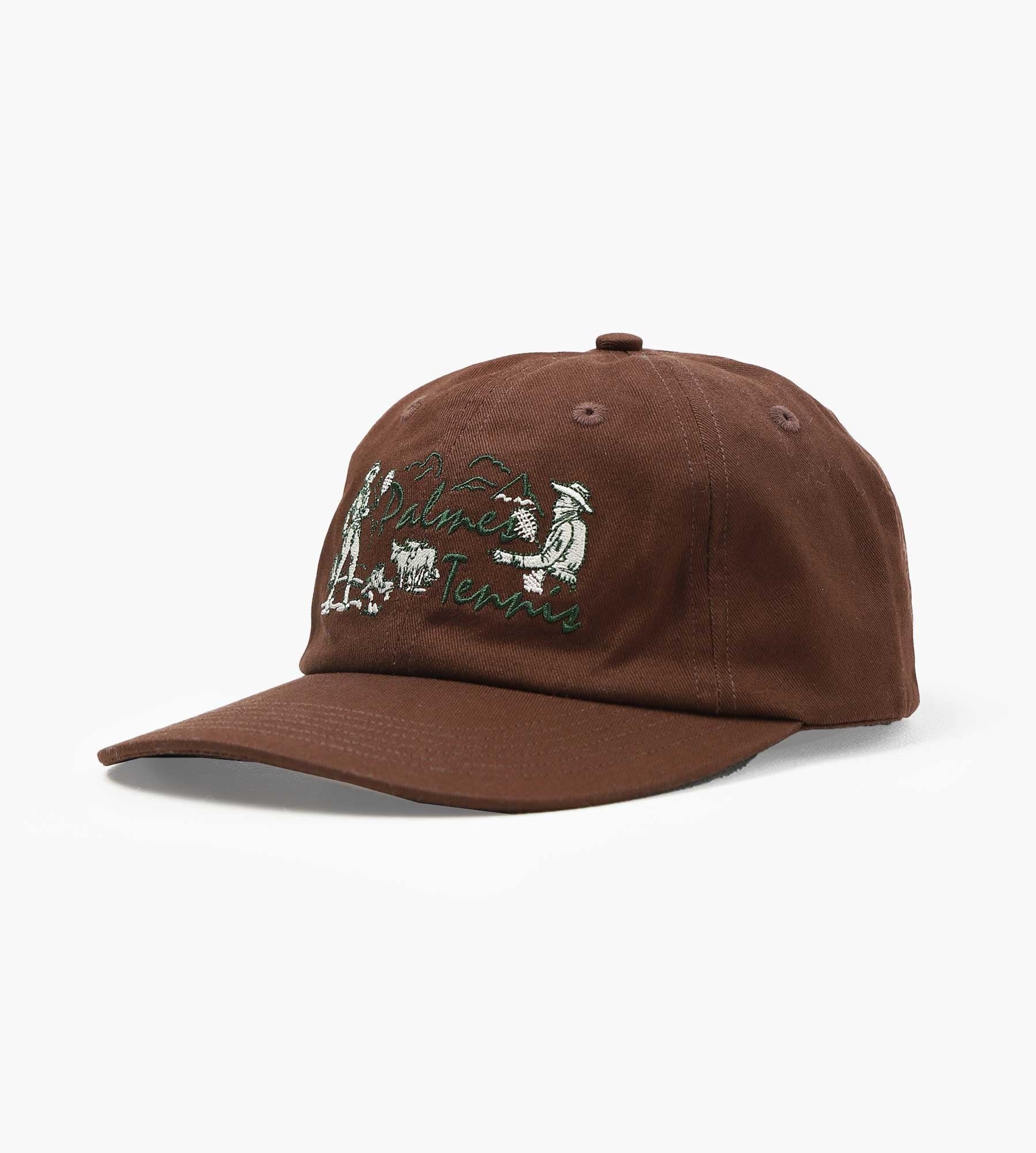 Palmes Dustup 6-Panel Cap Brown