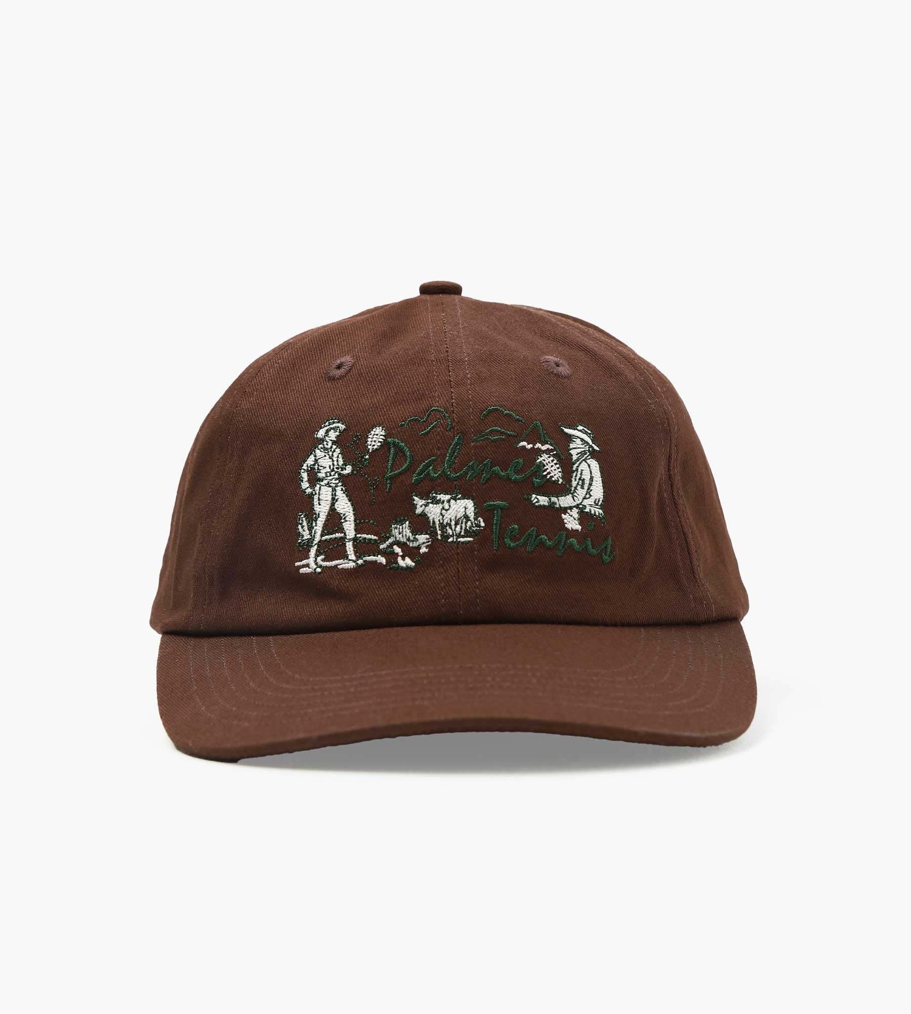 Palmes Dustup 6-Panel Cap Brown