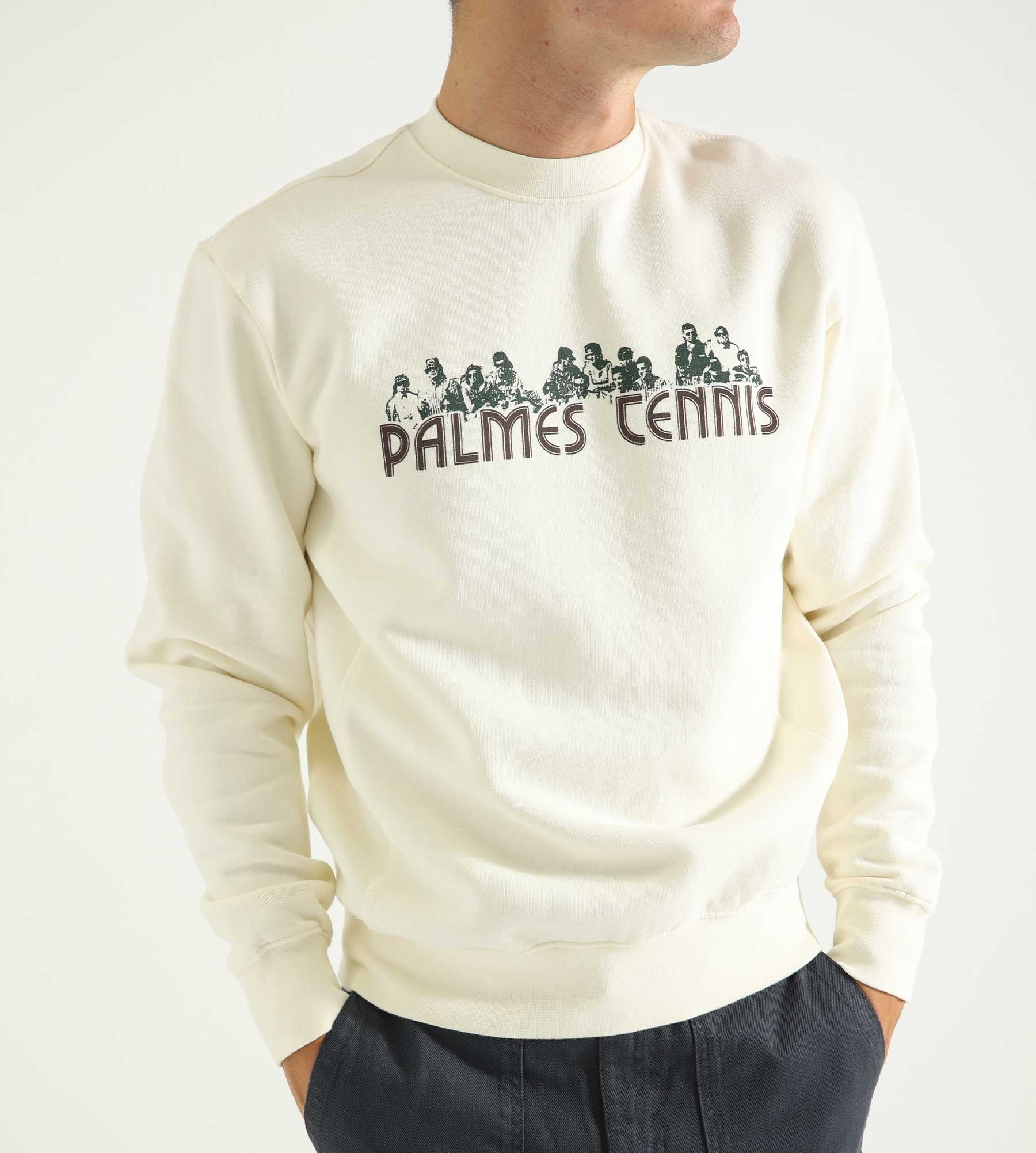 Palmes Entou Crewneck Off-White