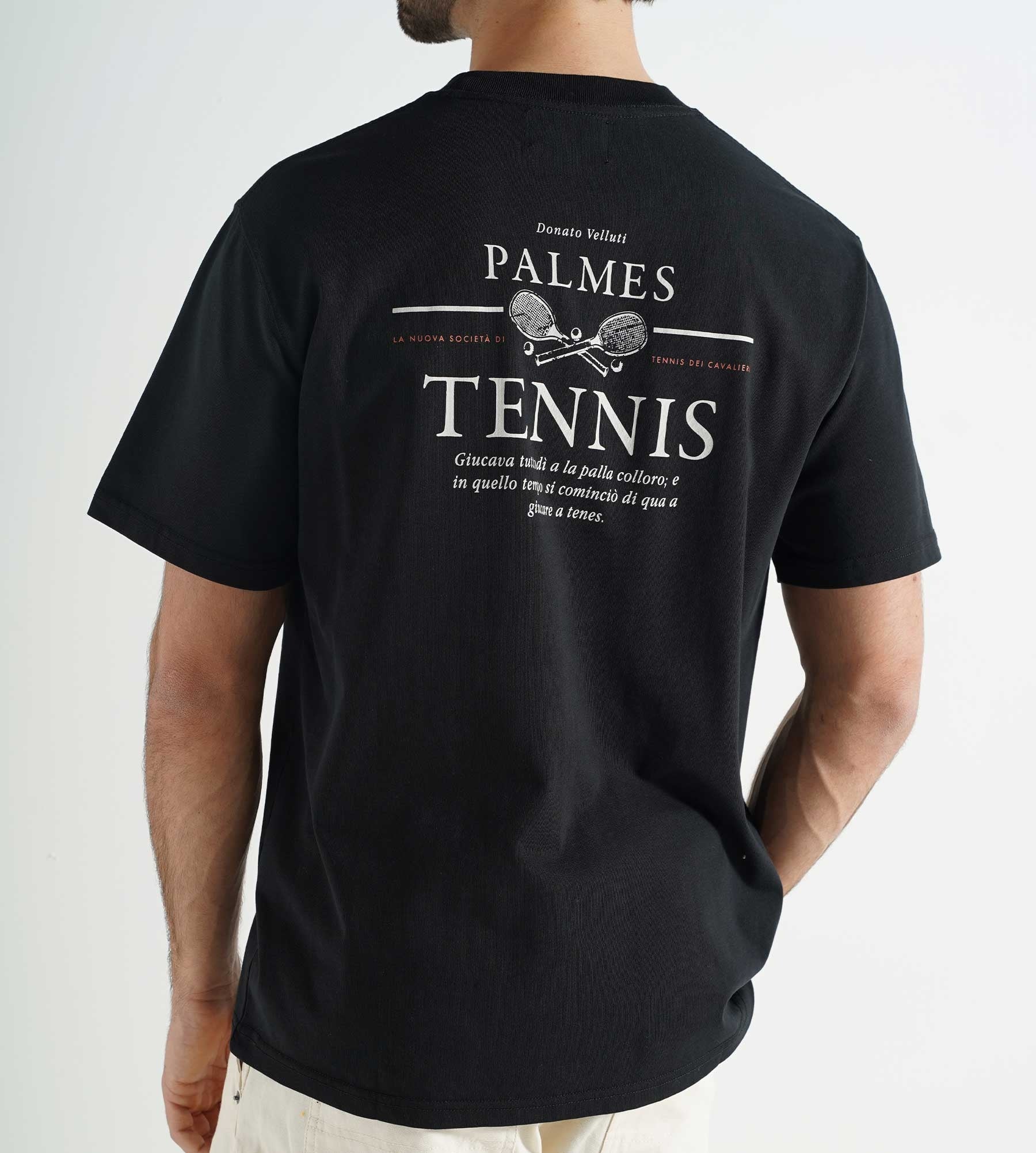 Palmes Vichi Pocket T-Shirt Black