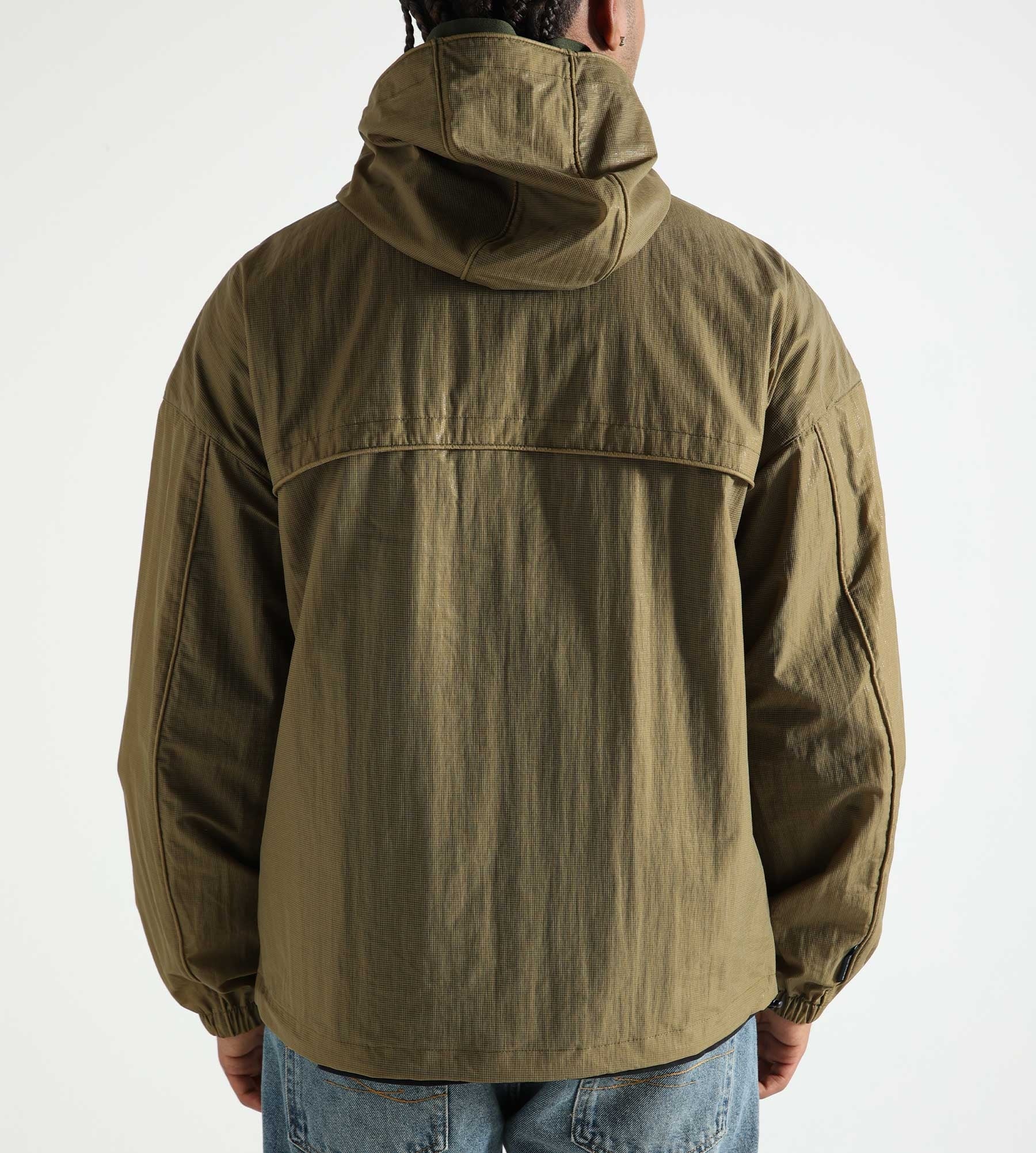 Purple Mountain Observatory Ridge Jacket Barnacle Mesh Khaki