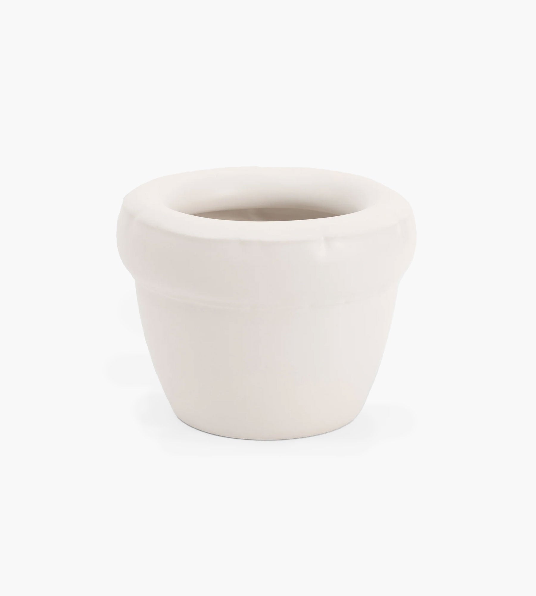 Home Studyo Small Planter Louis Bone White