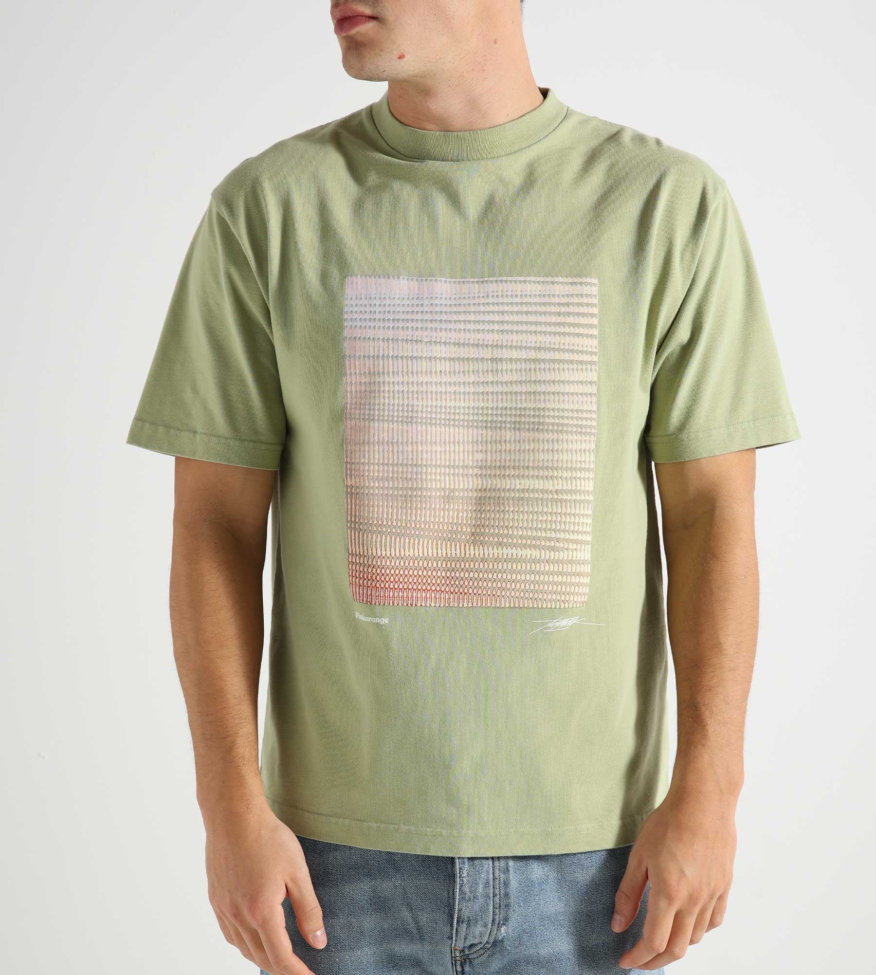 Pinkorange T-Shirt Tim Mastik Green