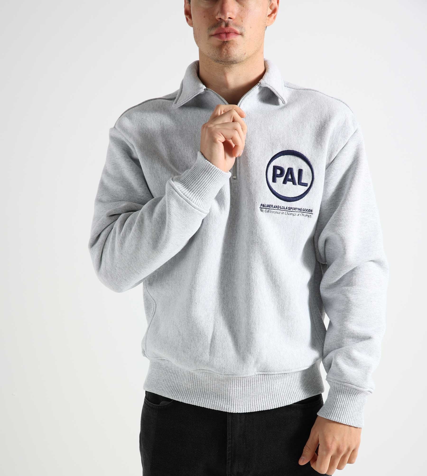 PAL Sporting Goods Company Half Zip Light Gray