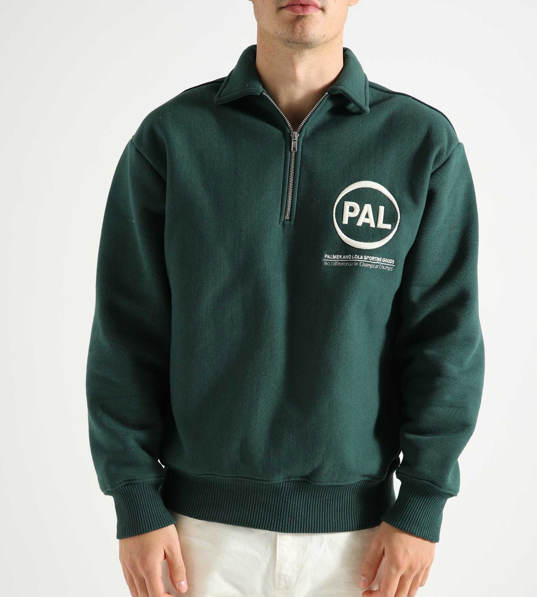 PAL Sporting Goods Company Half Zip Green