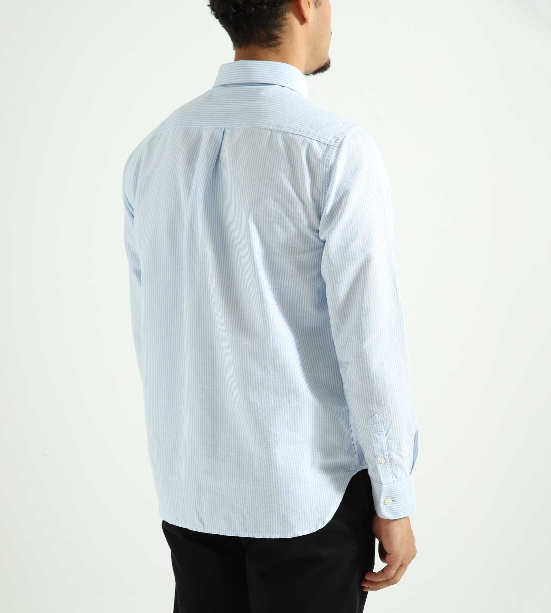 Baskèts Stripe Shirt Blue White