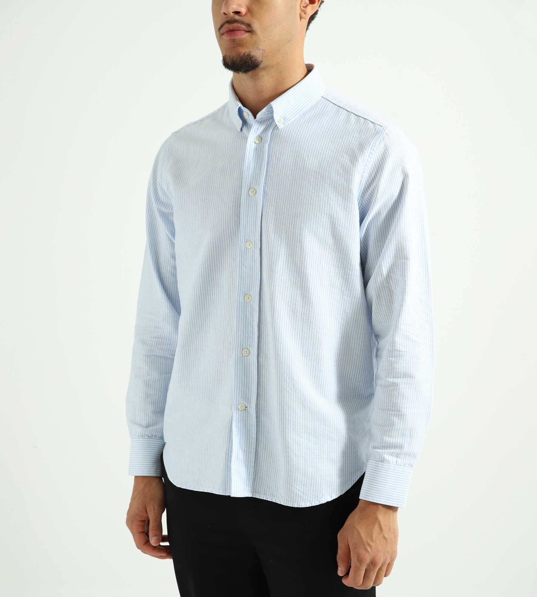 Baskèts Stripe Shirt Blue White