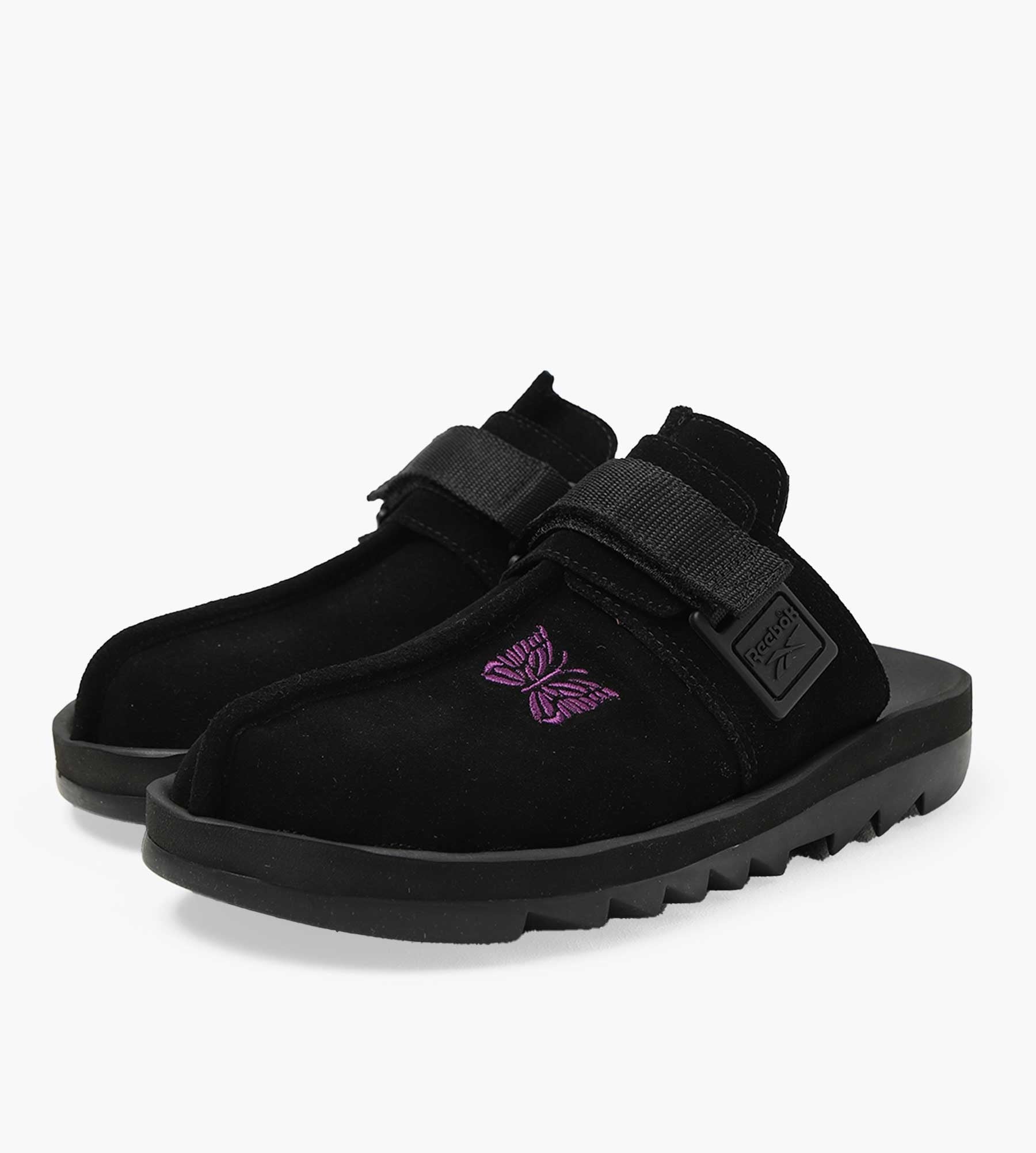 Reebok x Needles Beatnik Core Black Exterme Purple Core Black