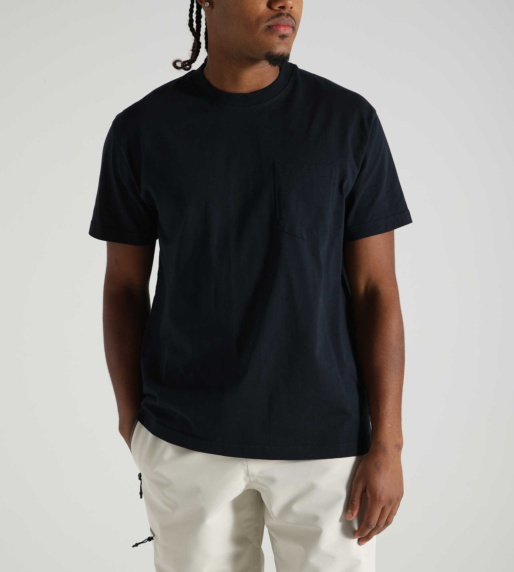 Reception Pocket Tee Social Dark Navy