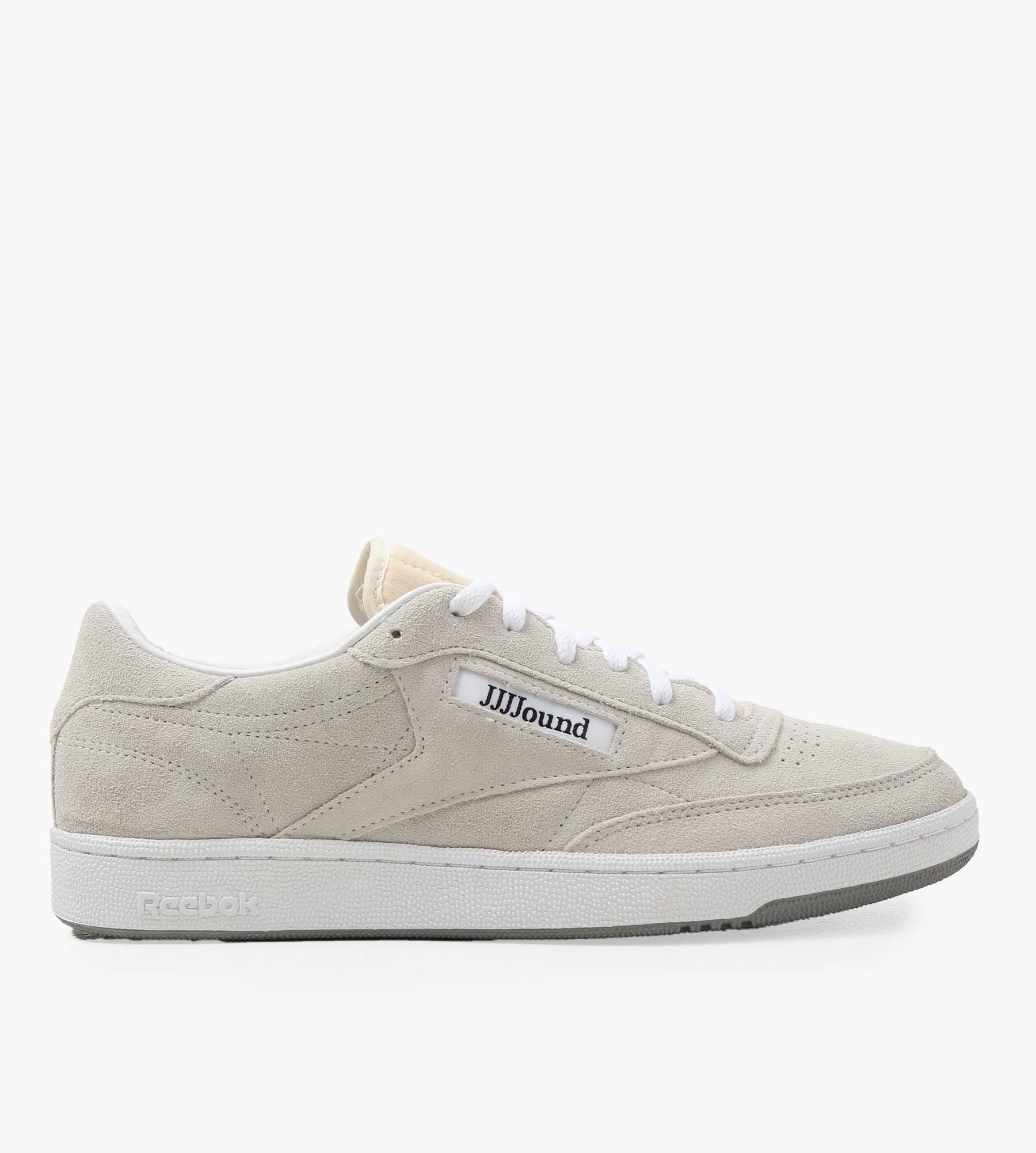 Reebok x JJJJOUND Club C 85 Cork Footwear White Chalk Space Grey