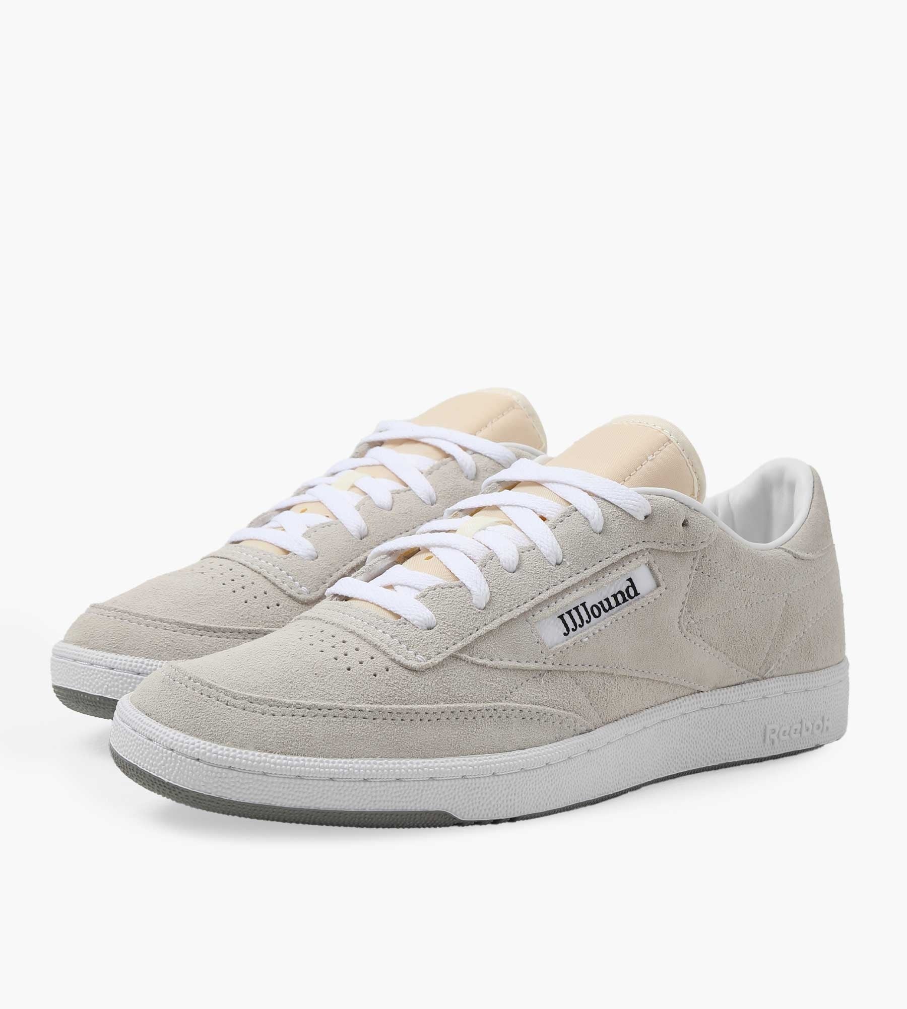 Reebok x JJJJOUND Club C 85 Cork Footwear White Chalk Space Grey