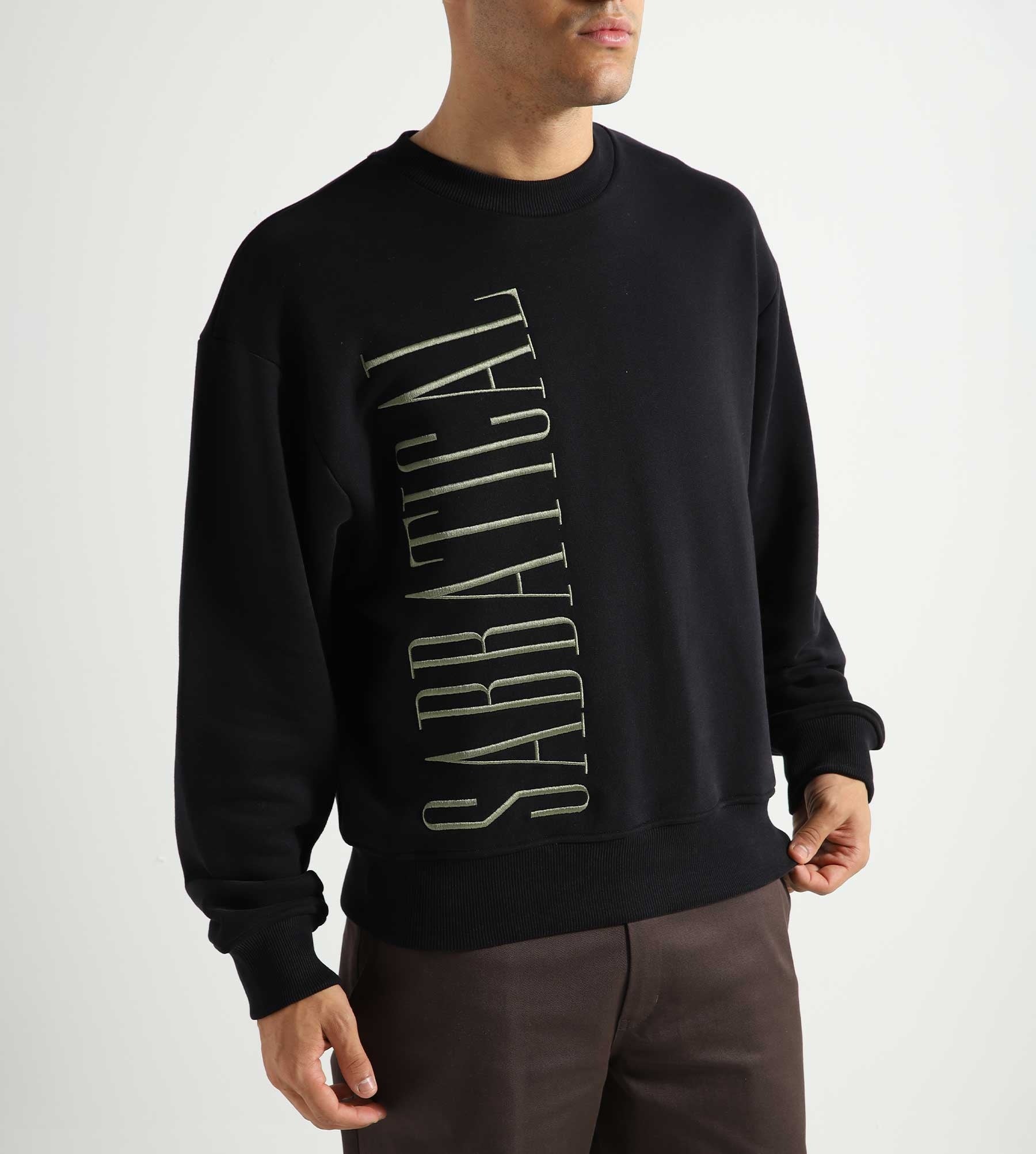 Sabbatical Sabbatical Logo Crewneck Black