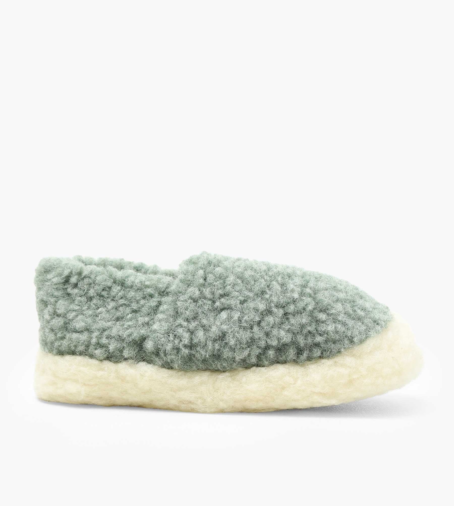 Rue De Wool The Nordic Sea Green Natural