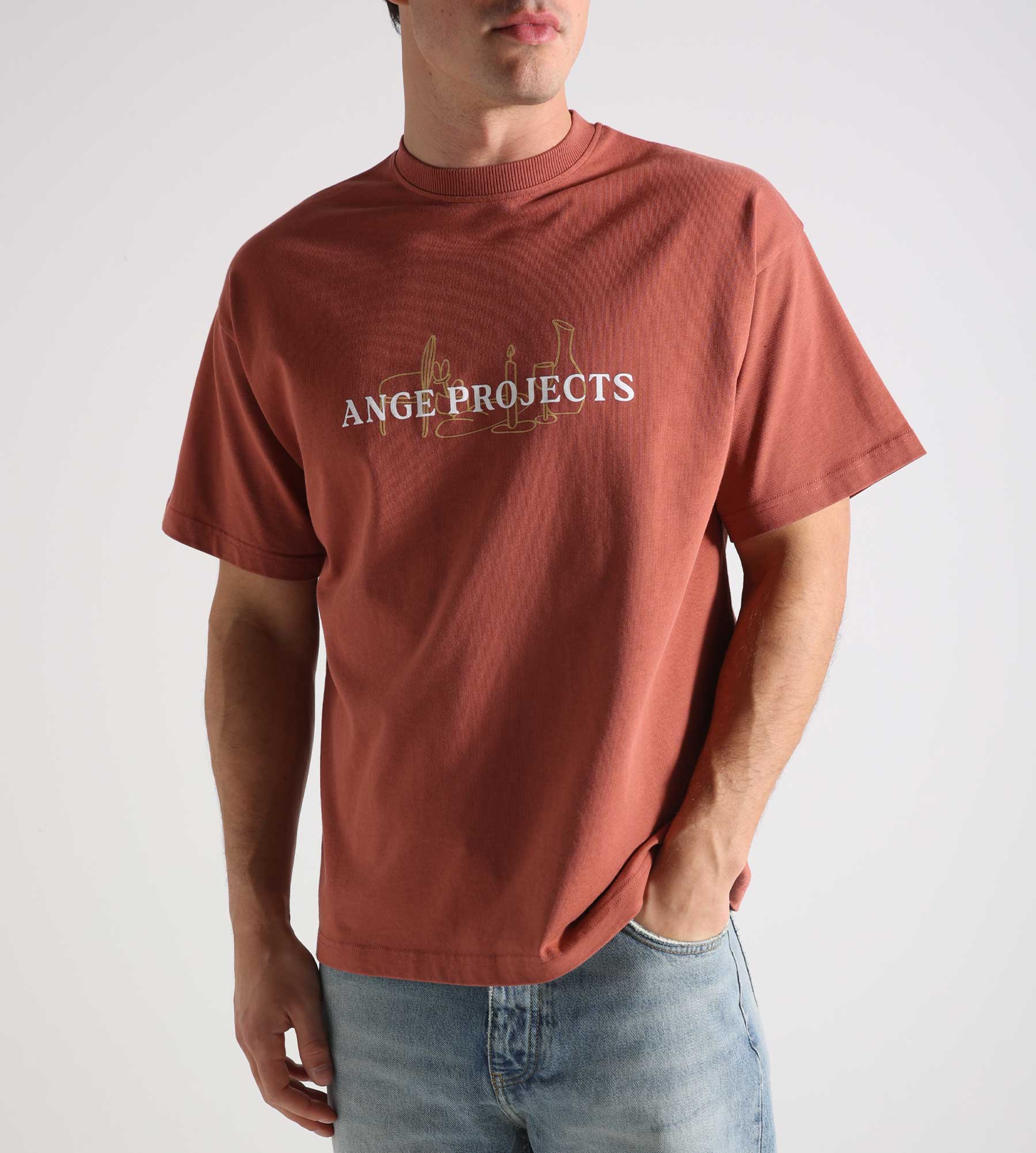 Ange Projects Elements Tee Coral