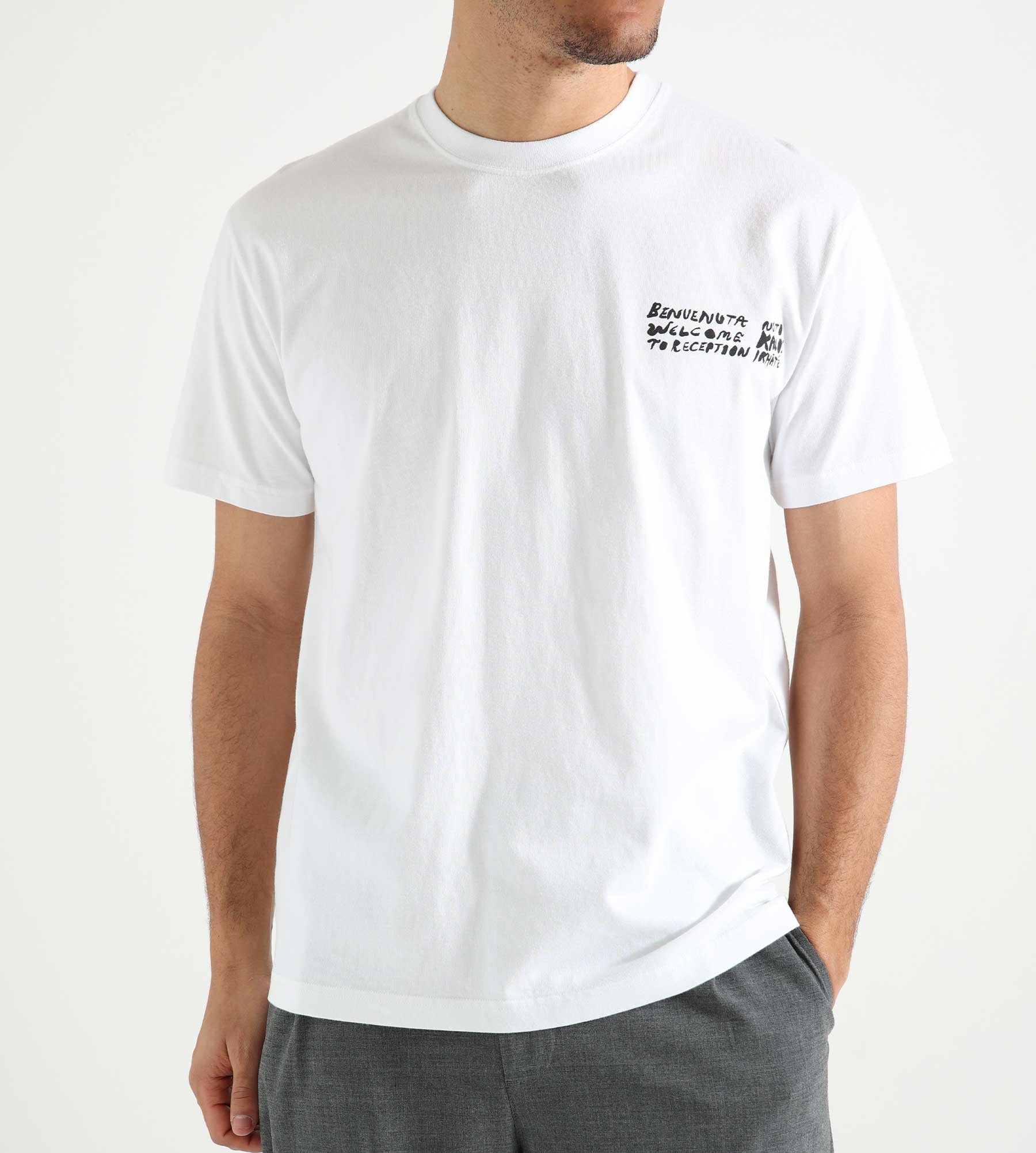 Reception T-Shirt Khalos Cotton Single Jersey White